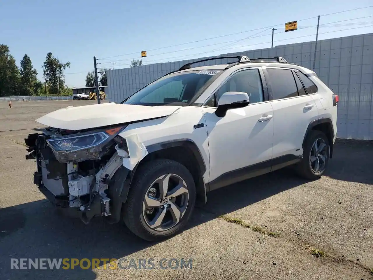 1 Photograph of a damaged car JTMAB3FV4MD046836 TOYOTA RAV4 2021