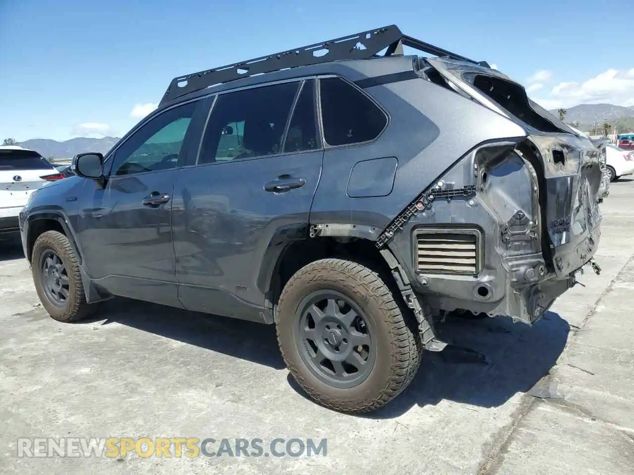 2 fotografías del automóvil dañado JTMAB3FV5MD042522 TOYOTA RAV4 2021
