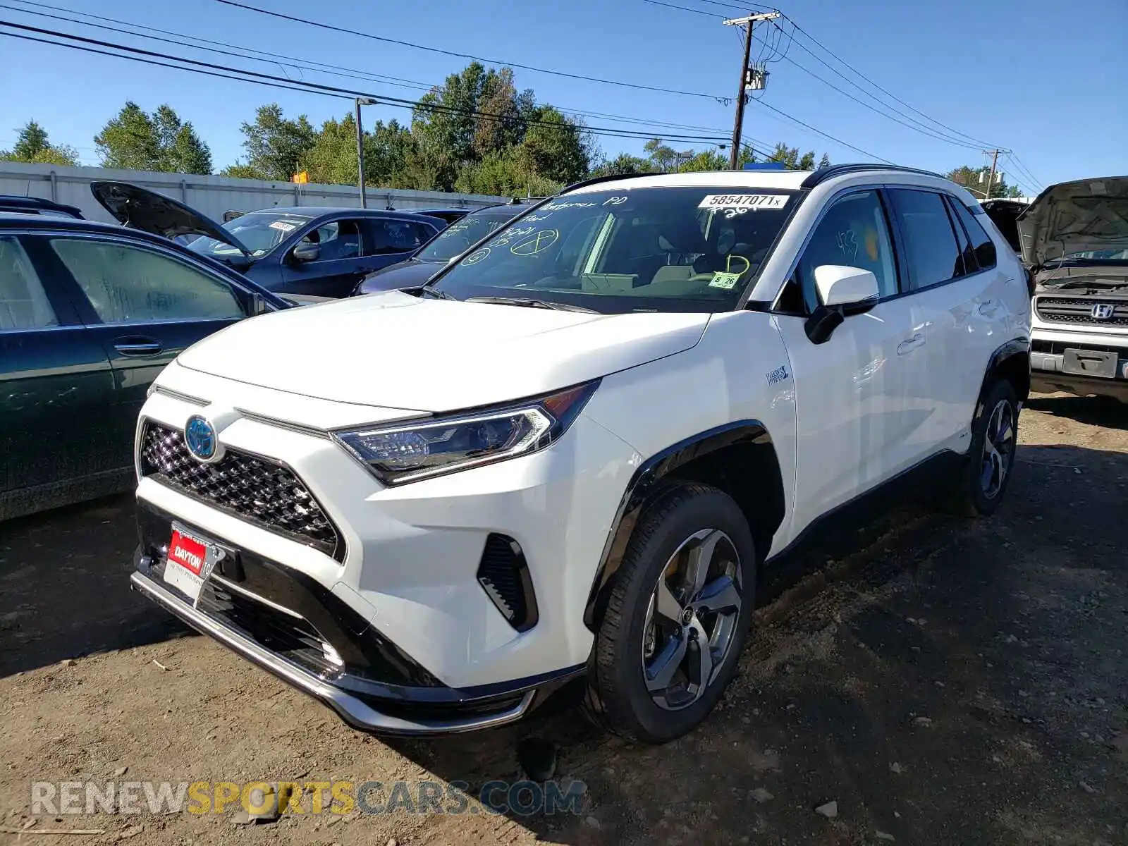 2 Photograph of a damaged car JTMAB3FV7MD037015 TOYOTA RAV4 2021
