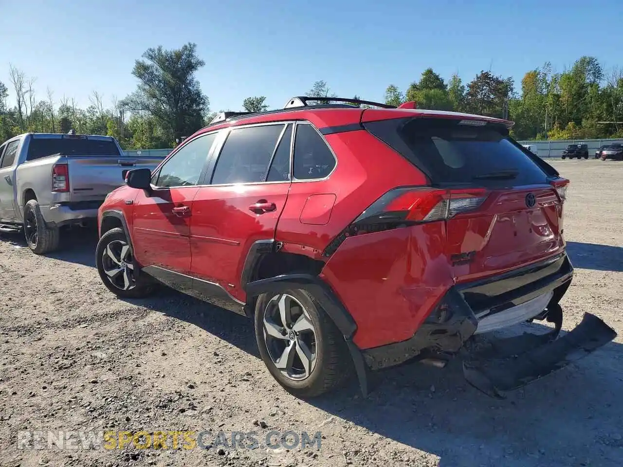 2 Photograph of a damaged car JTMAB3FV7MD067535 TOYOTA RAV4 2021