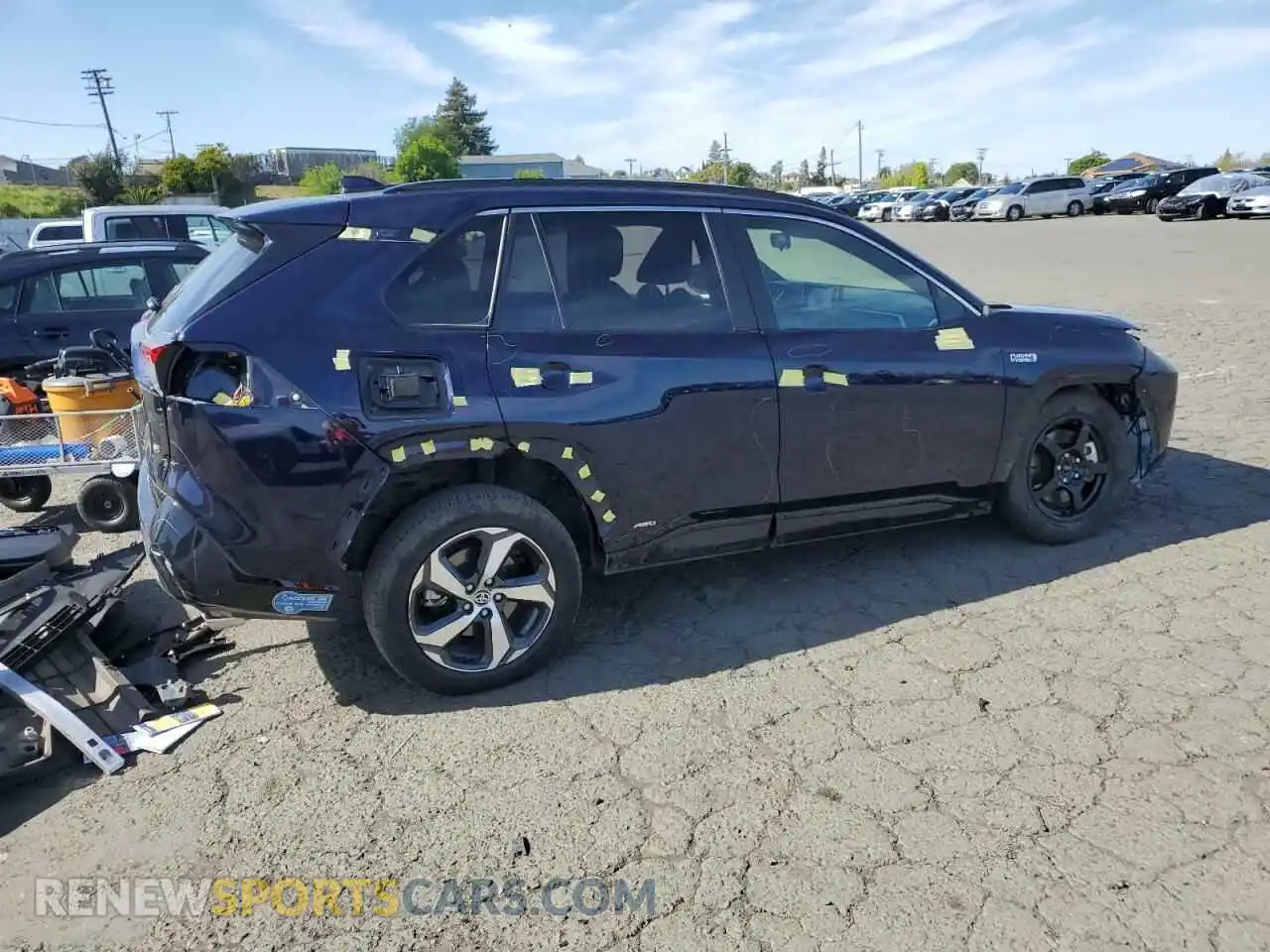3 Photograph of a damaged car JTMAB3FV8MD026993 TOYOTA RAV4 2021