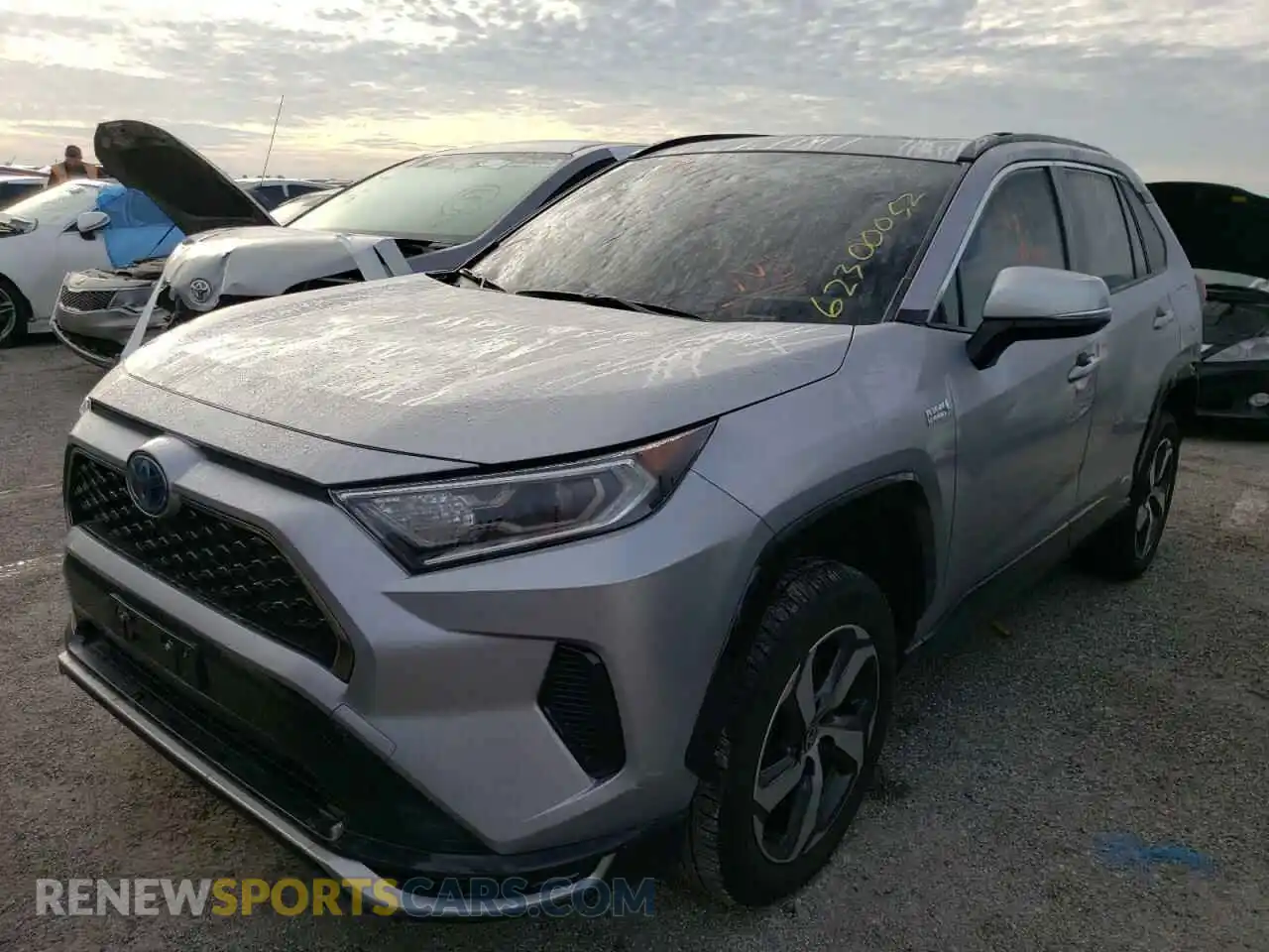 2 Photograph of a damaged car JTMAB3FV8MD029943 TOYOTA RAV4 2021