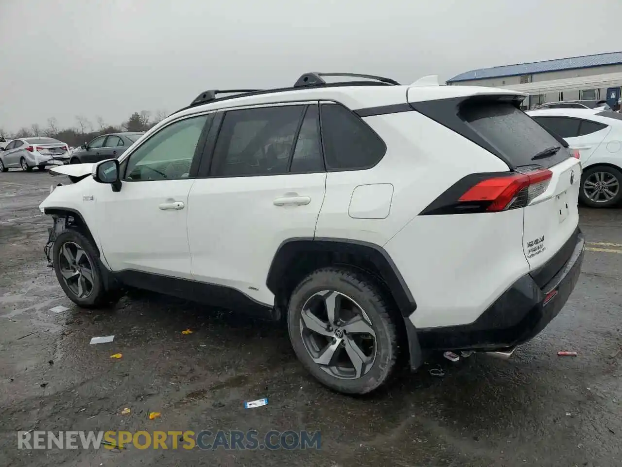 2 Photograph of a damaged car JTMAB3FVXMD038238 TOYOTA RAV4 2021