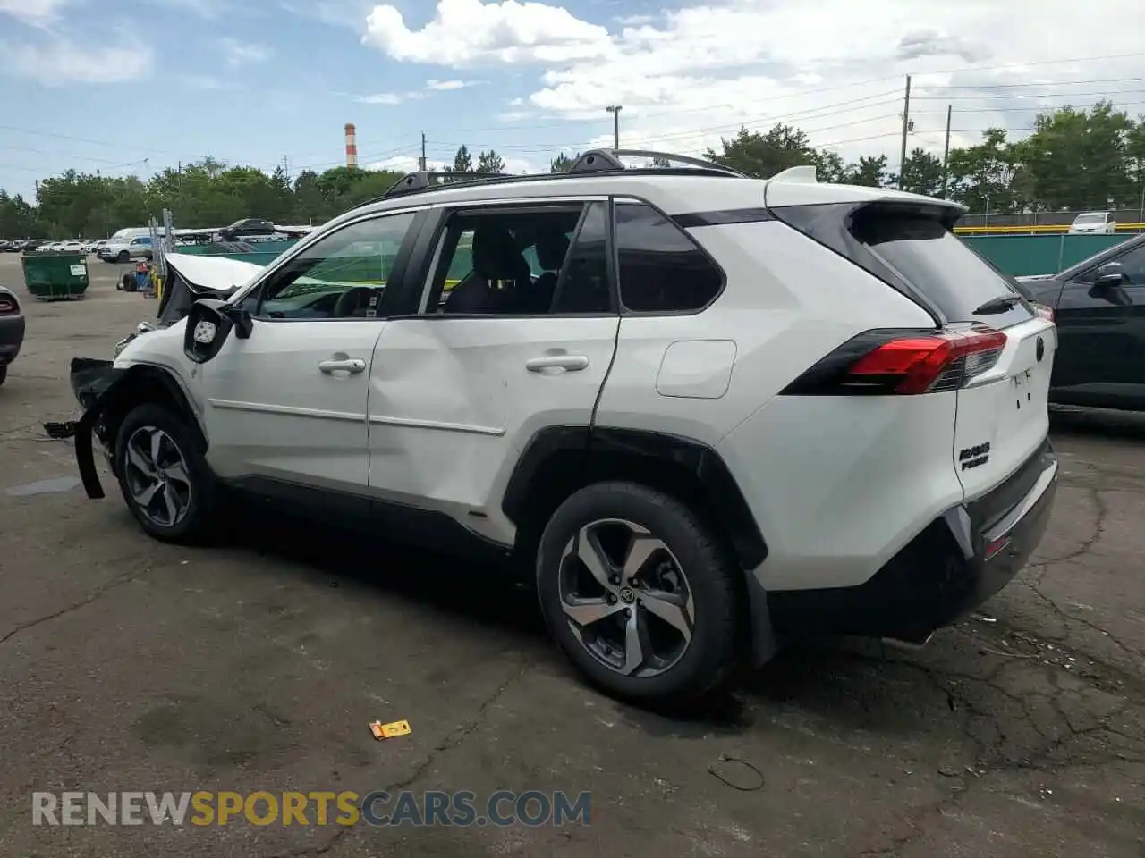 2 Photograph of a damaged car JTMAB3FVXMD041592 TOYOTA RAV4 2021