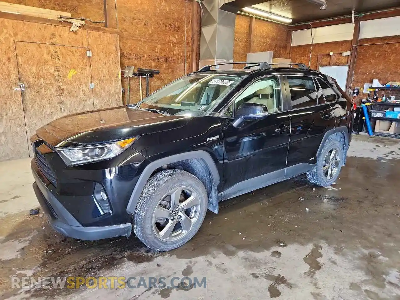 1 Photograph of a damaged car JTMB6RFV0MD009505 TOYOTA RAV4 2021