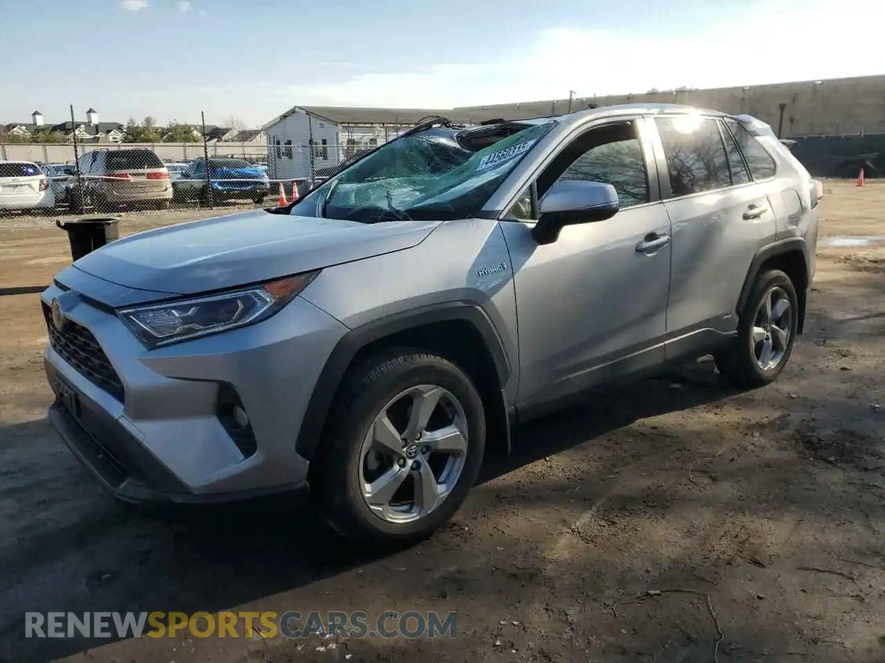 1 Photograph of a damaged car JTMB6RFV1MD514906 TOYOTA RAV4 2021