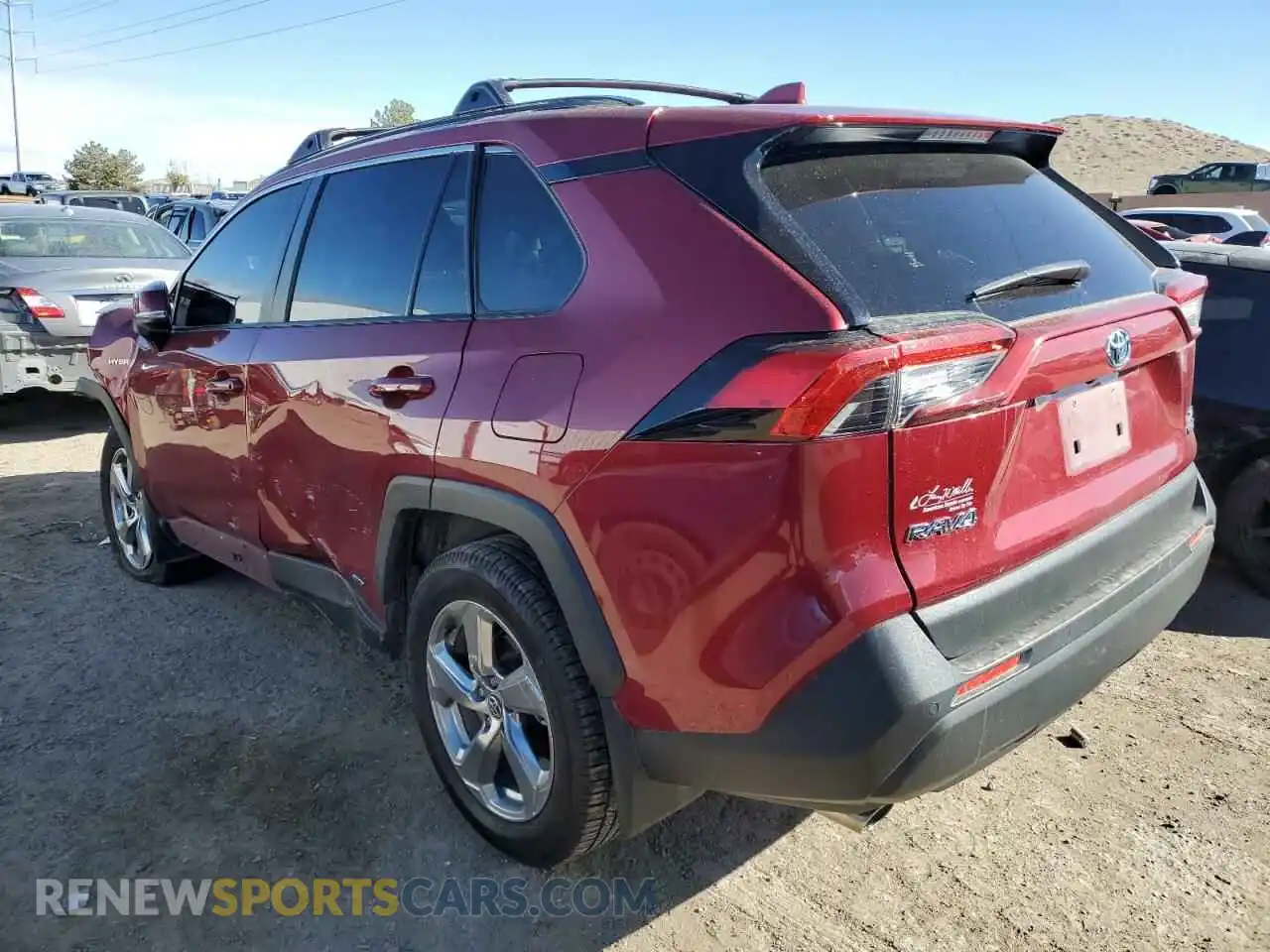 2 Photograph of a damaged car JTMB6RFV2MD021638 TOYOTA RAV4 2021
