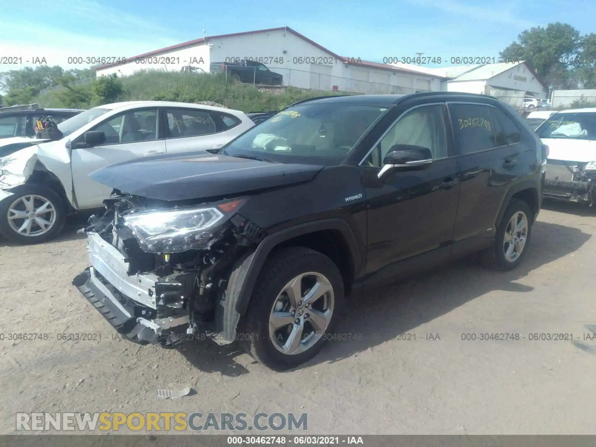 2 Фотография поврежденного автомобиля JTMB6RFV3MD018604 TOYOTA RAV4 2021