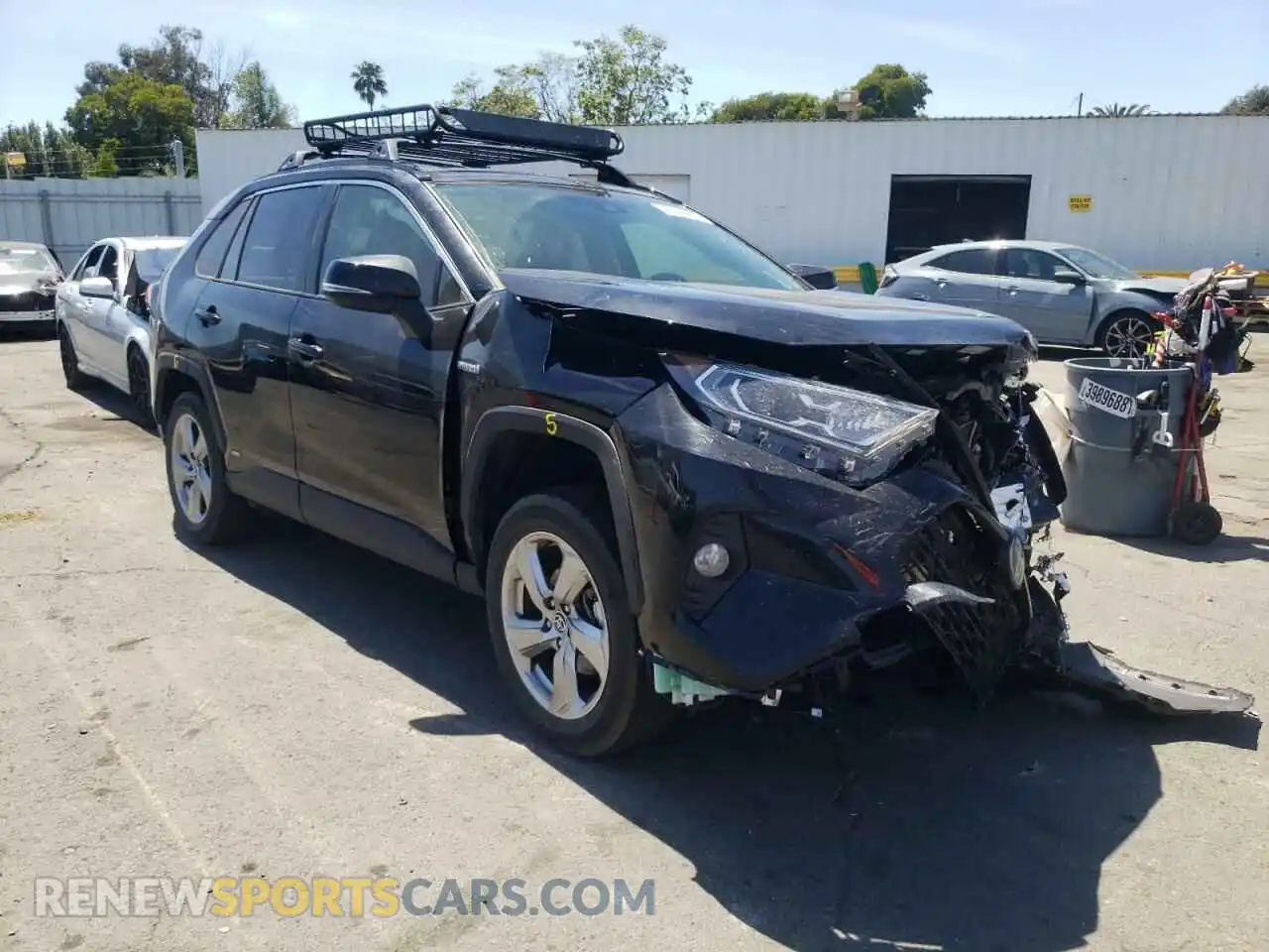 1 Photograph of a damaged car JTMB6RFV5MD516254 TOYOTA RAV4 2021