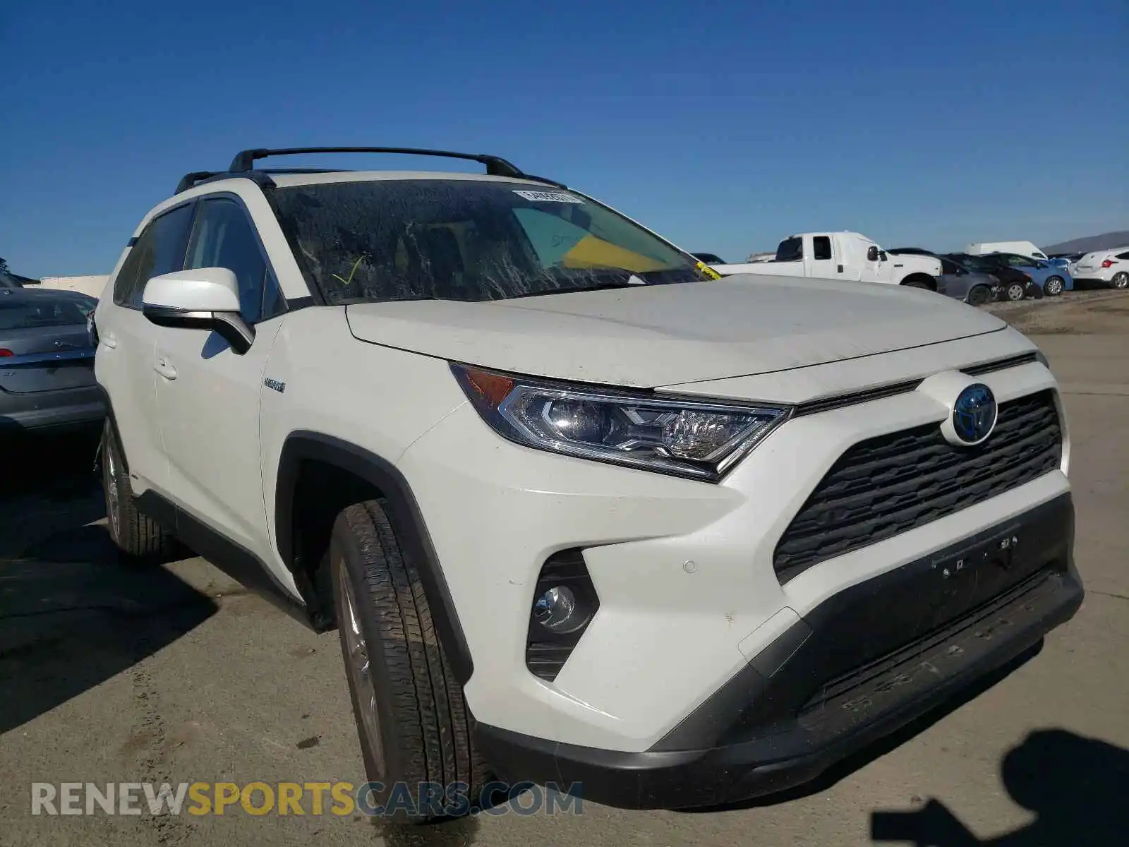 1 Photograph of a damaged car JTMB6RFV6MD007760 TOYOTA RAV4 2021