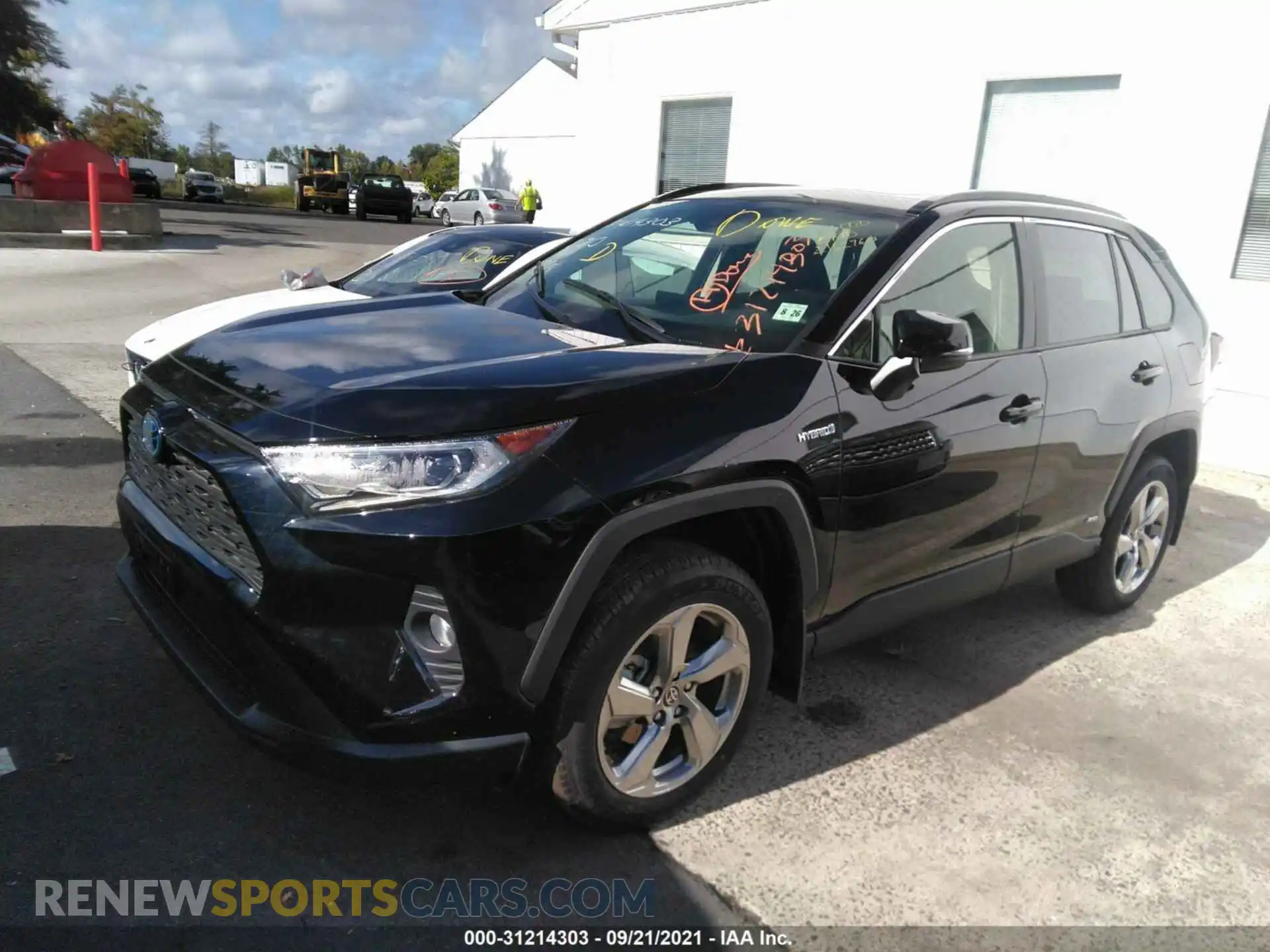 2 Photograph of a damaged car JTMB6RFV6MD034649 TOYOTA RAV4 2021