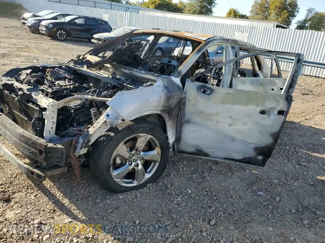 1 Photograph of a damaged car JTMB6RFV7MD034823 TOYOTA RAV4 2021