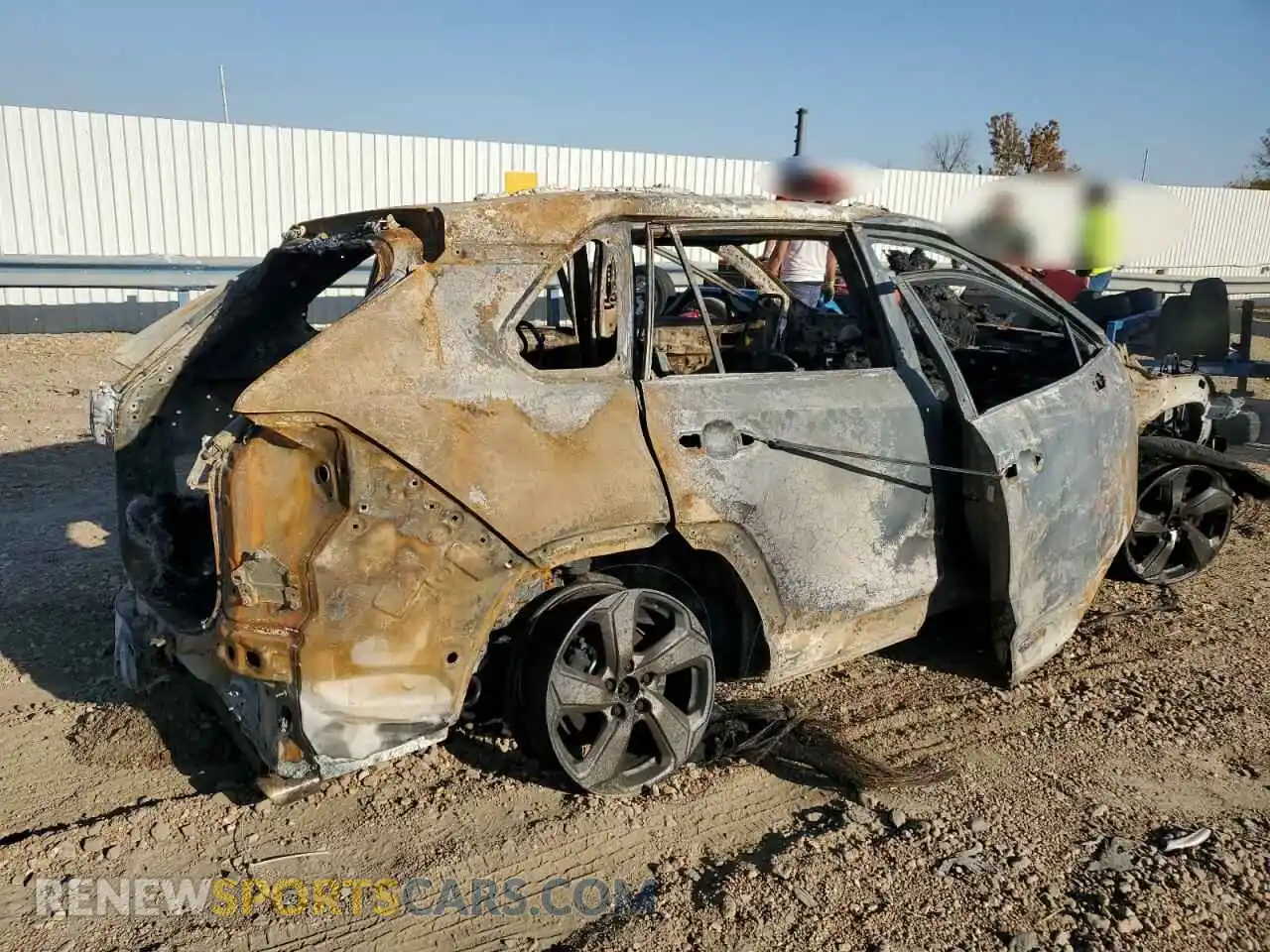 3 Photograph of a damaged car JTMB6RFV7MD034823 TOYOTA RAV4 2021