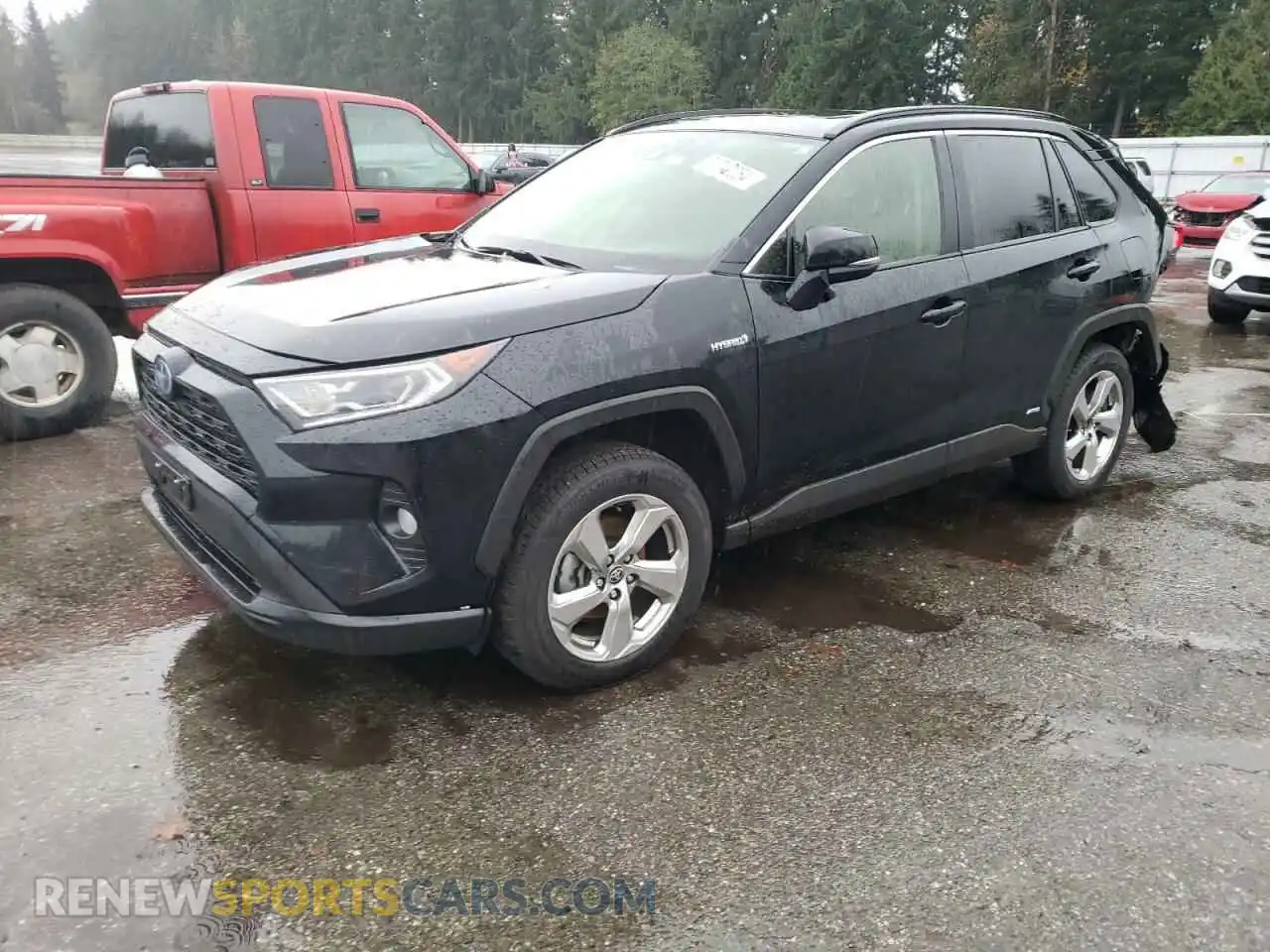 1 Фотография поврежденного автомобиля JTMB6RFV8MD038492 TOYOTA RAV4 2021