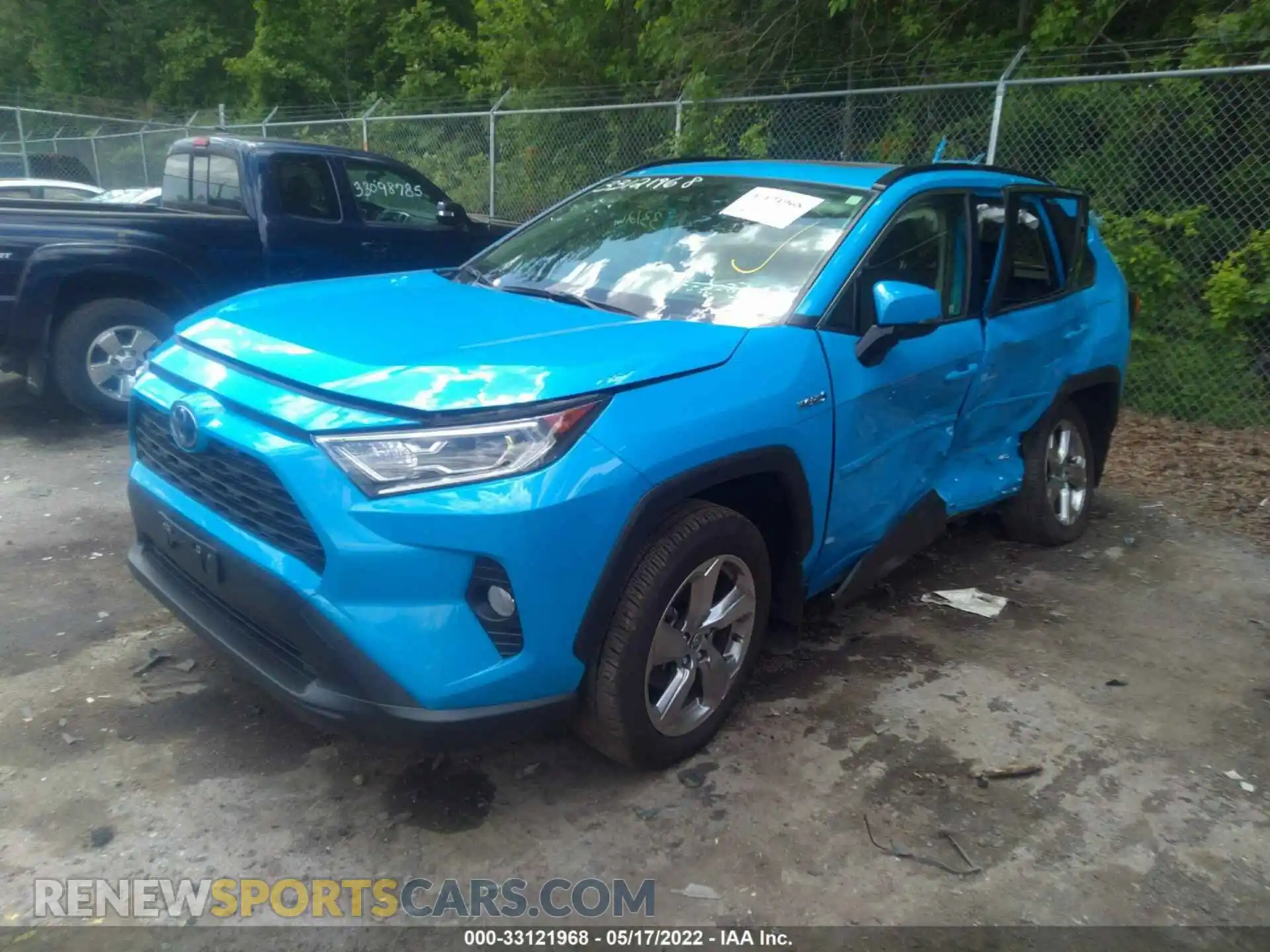 2 Photograph of a damaged car JTMB6RFV9MD039280 TOYOTA RAV4 2021