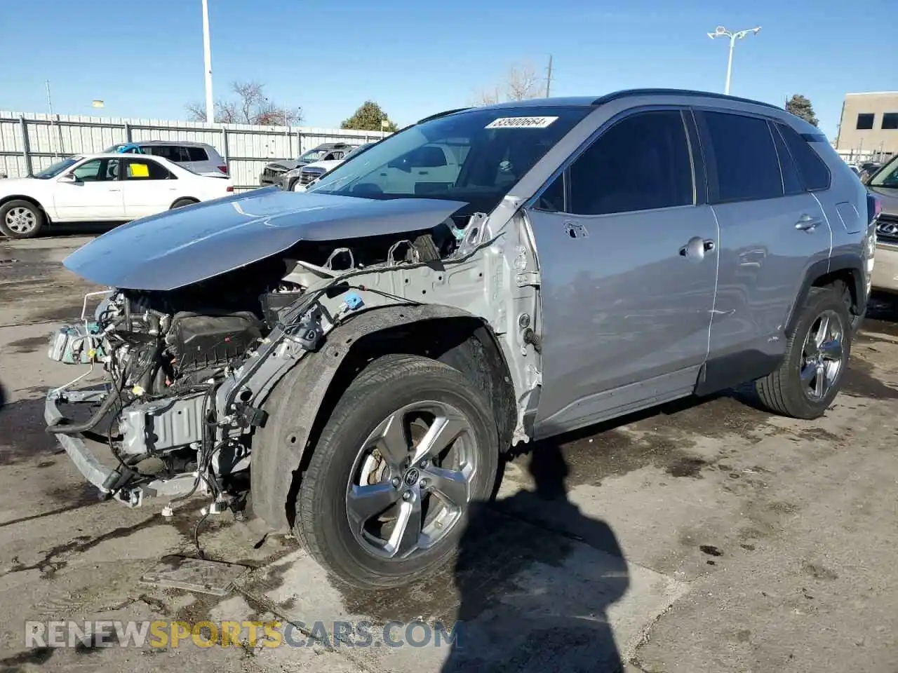 1 Photograph of a damaged car JTMB6RFVXMD013318 TOYOTA RAV4 2021