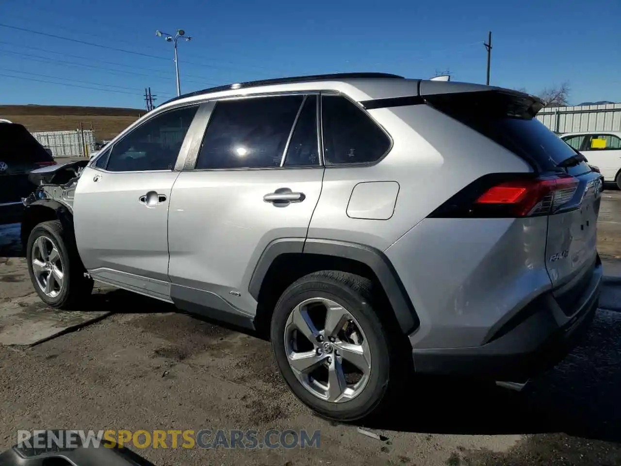 2 Photograph of a damaged car JTMB6RFVXMD013318 TOYOTA RAV4 2021