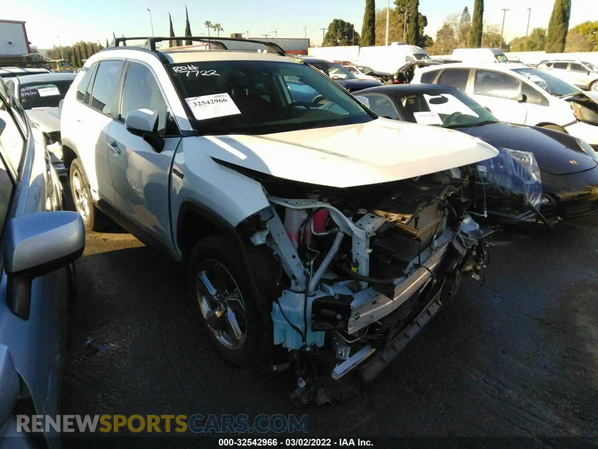 1 Photograph of a damaged car JTMB6RFVXMD038901 TOYOTA RAV4 2021