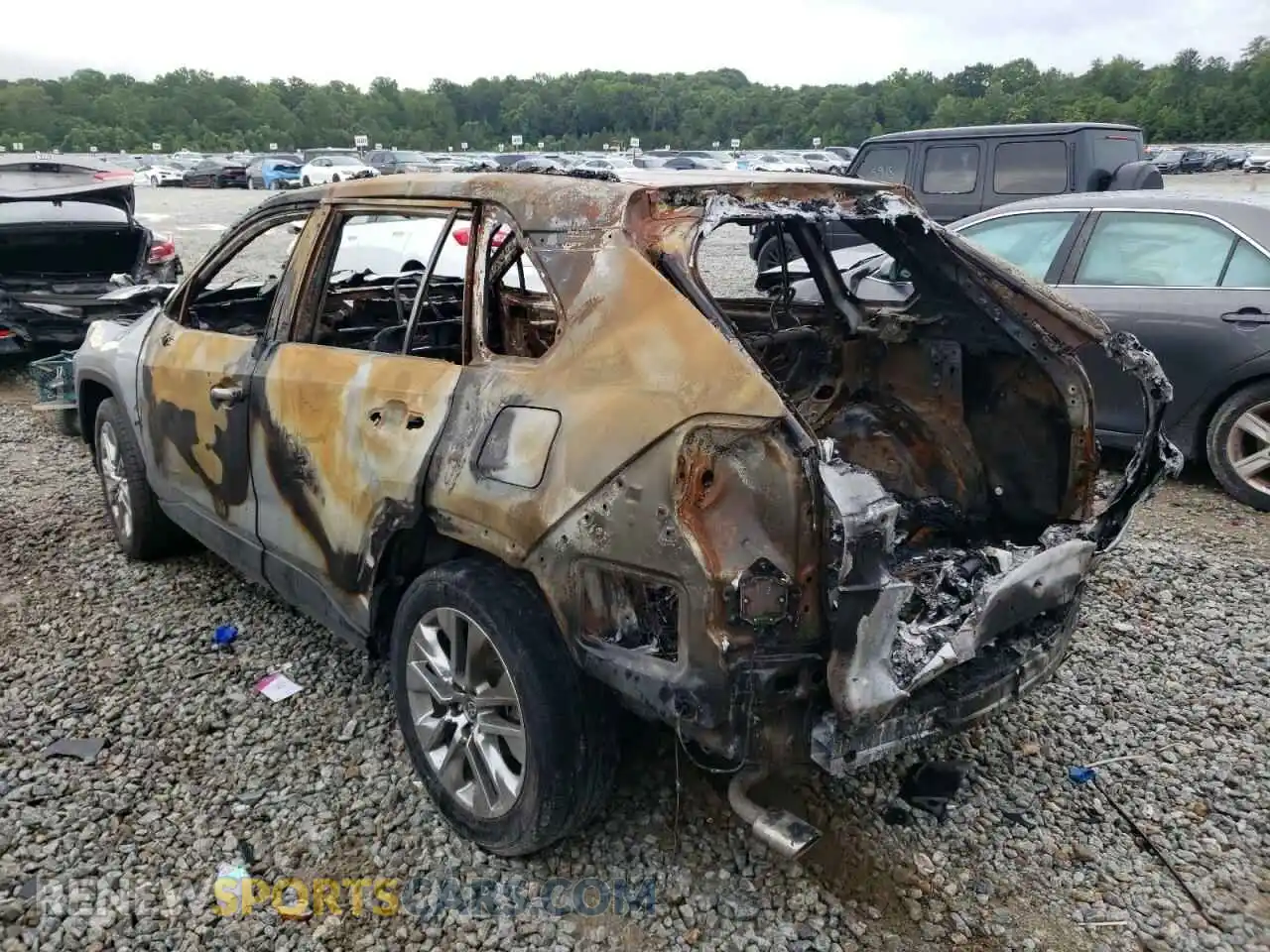 3 Photograph of a damaged car JTMC1RFV0MJ023585 TOYOTA RAV4 2021