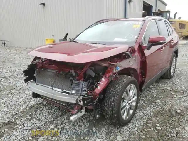 2 Photograph of a damaged car JTMC1RFV1MD070607 TOYOTA RAV4 2021