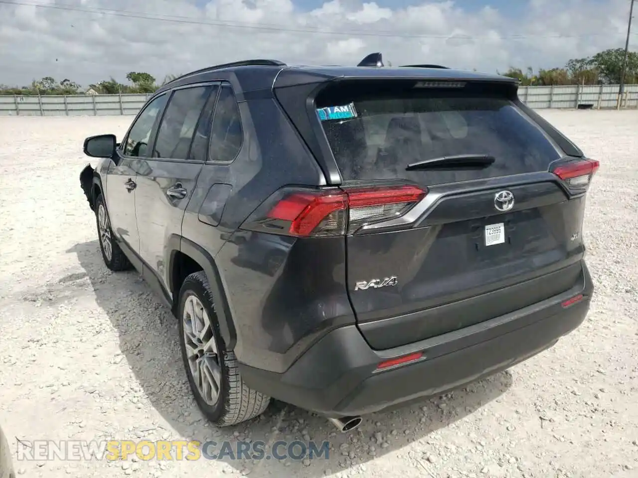 3 Photograph of a damaged car JTMC1RFV2MD522855 TOYOTA RAV4 2021