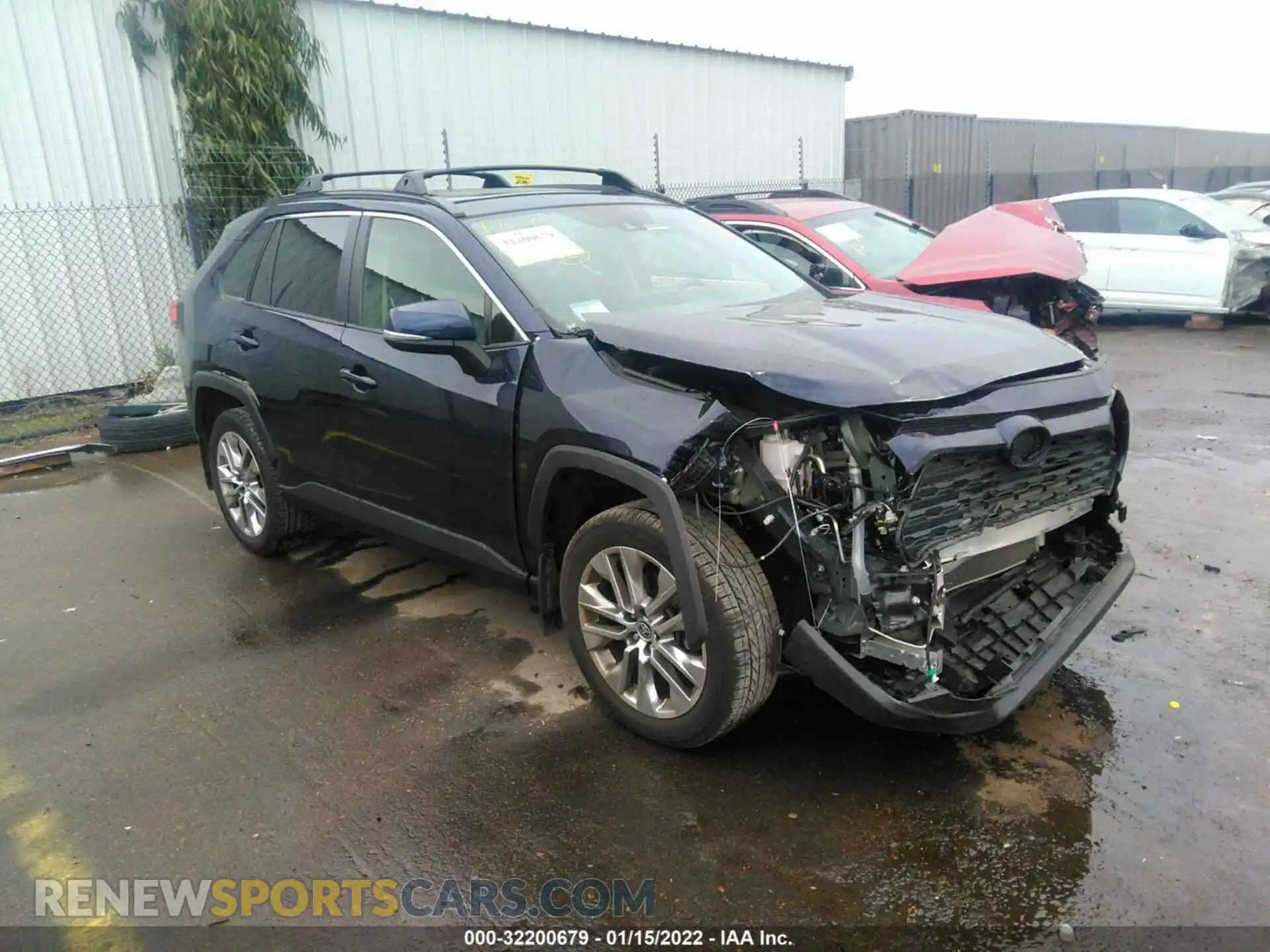 1 Photograph of a damaged car JTMC1RFV3MD063948 TOYOTA RAV4 2021