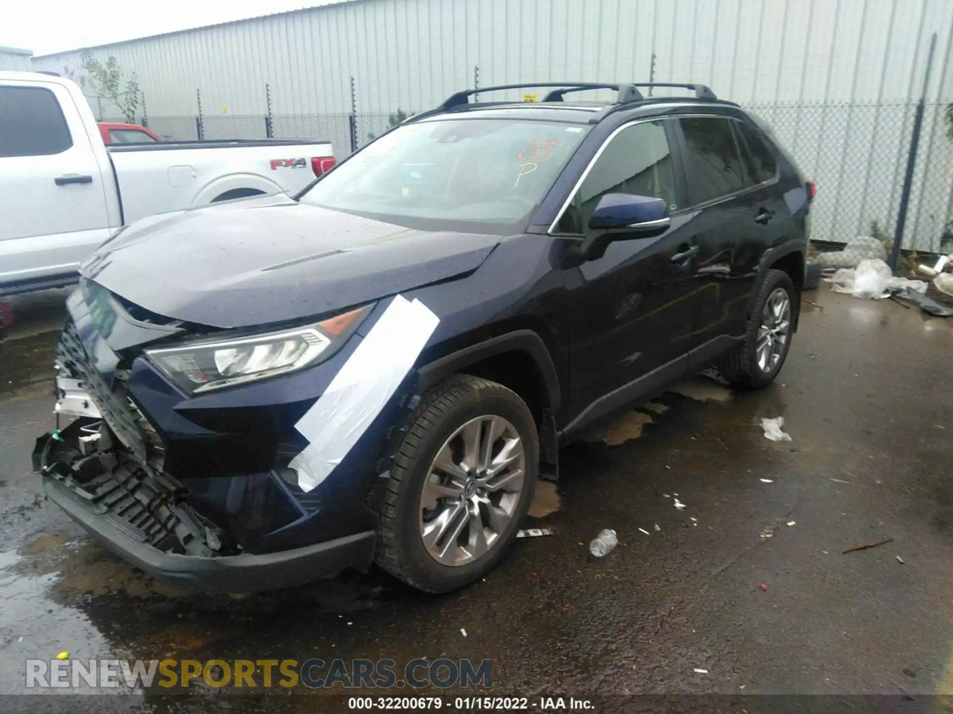 2 Photograph of a damaged car JTMC1RFV3MD063948 TOYOTA RAV4 2021
