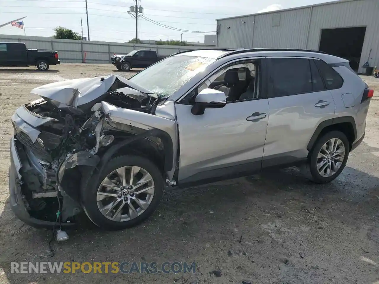 1 Photograph of a damaged car JTMC1RFV4MD080404 TOYOTA RAV4 2021