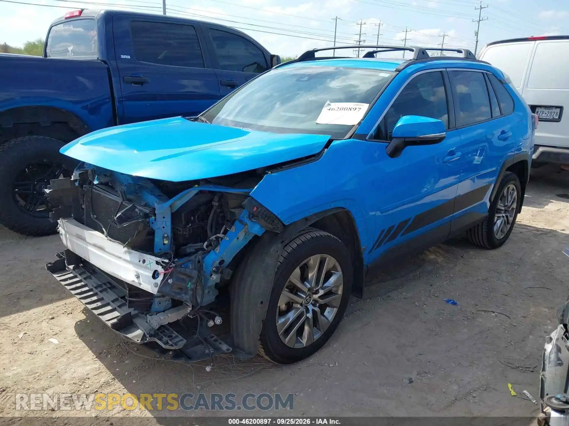2 Фотография поврежденного автомобиля JTMC1RFV9MD065056 TOYOTA RAV4 2021