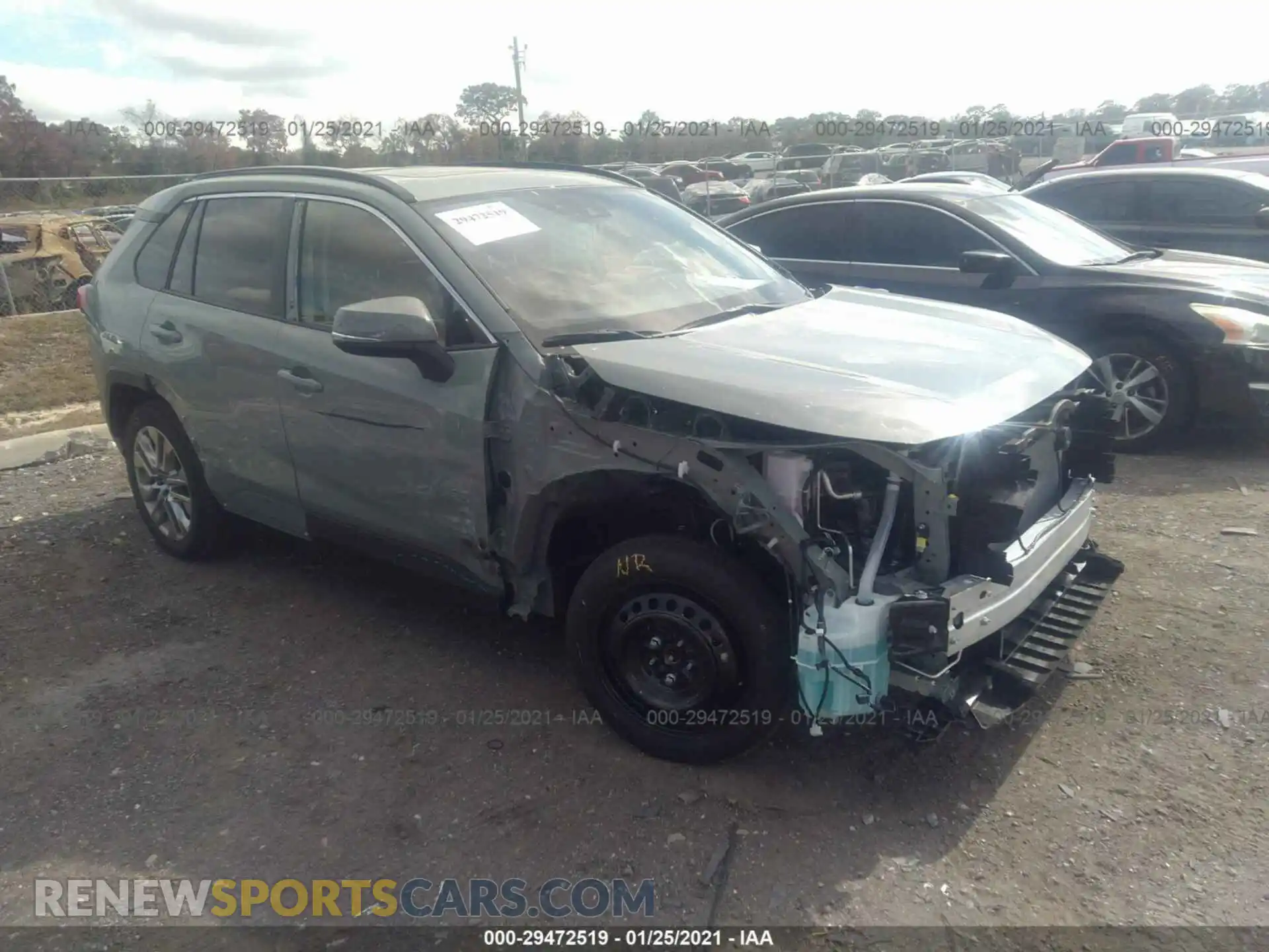 1 Photograph of a damaged car JTMC1RFV9MD070452 TOYOTA RAV4 2021