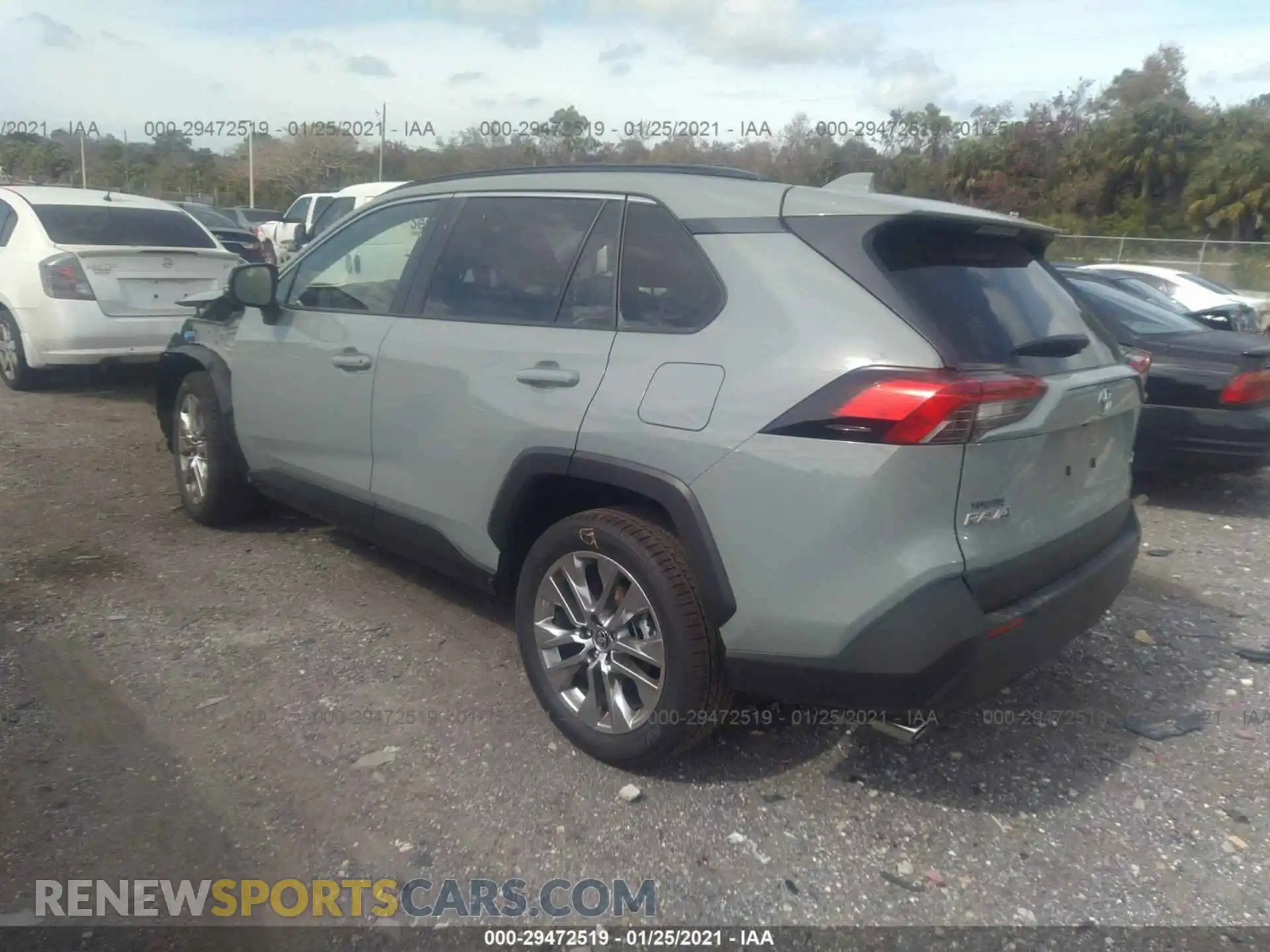 3 Photograph of a damaged car JTMC1RFV9MD070452 TOYOTA RAV4 2021