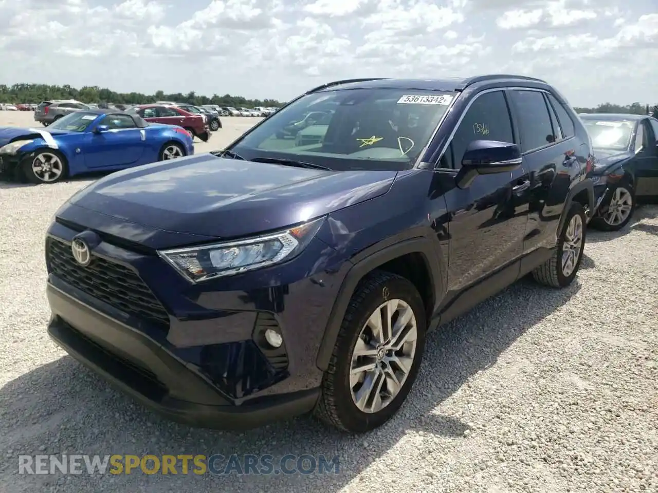 2 Photograph of a damaged car JTMC1RFV9MD072704 TOYOTA RAV4 2021