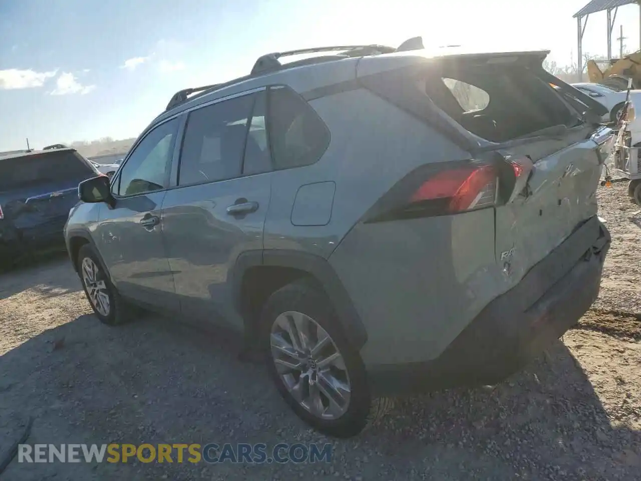 2 Photograph of a damaged car JTMC1RFV9MD074095 TOYOTA RAV4 2021