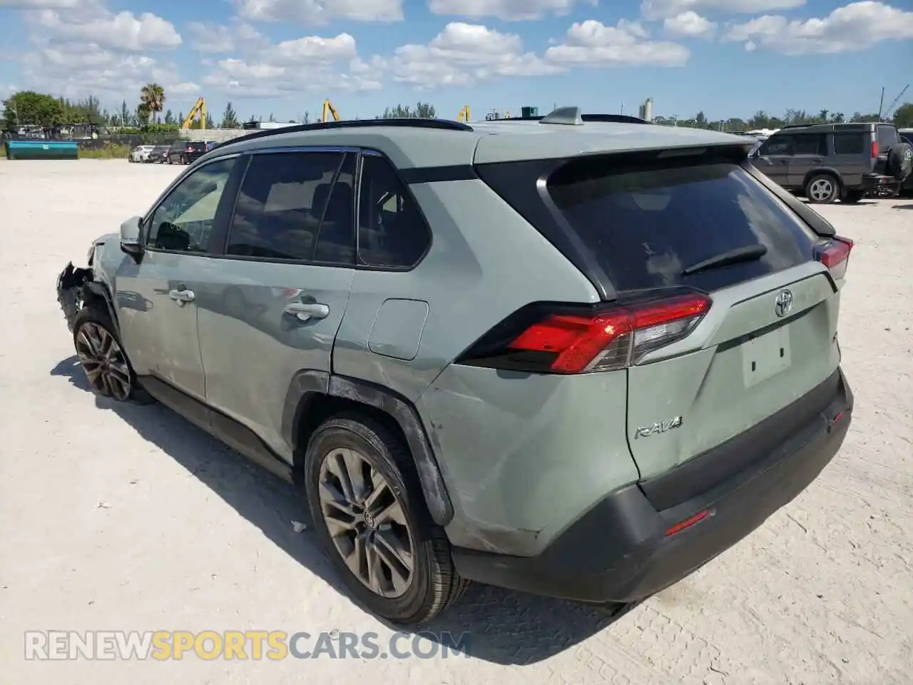 3 Photograph of a damaged car JTMC1RFVXMD065891 TOYOTA RAV4 2021