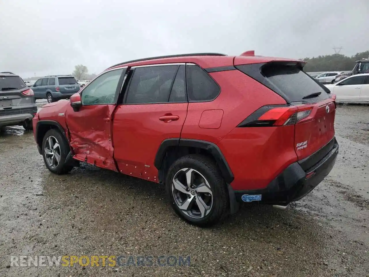 2 Photograph of a damaged car JTMCB3FV4MD007365 TOYOTA RAV4 2021