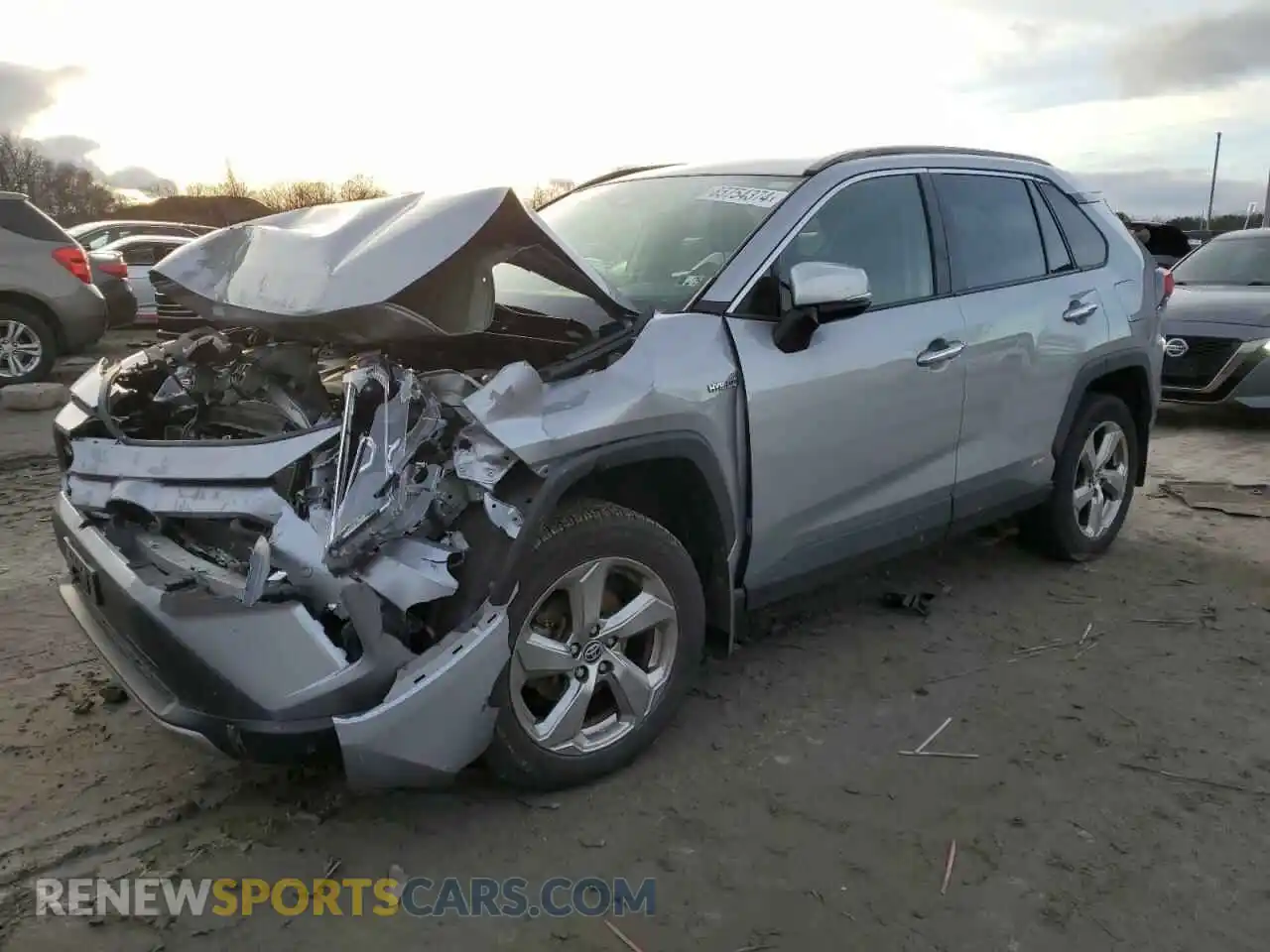 1 Photograph of a damaged car JTMD6RFV3MD033192 TOYOTA RAV4 2021