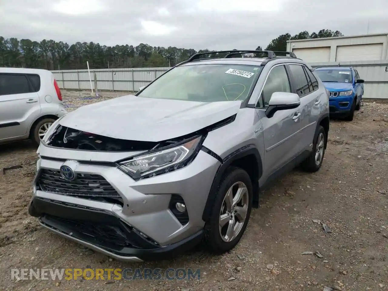 2 Фотография поврежденного автомобиля JTMD6RFV3MD034908 TOYOTA RAV4 2021