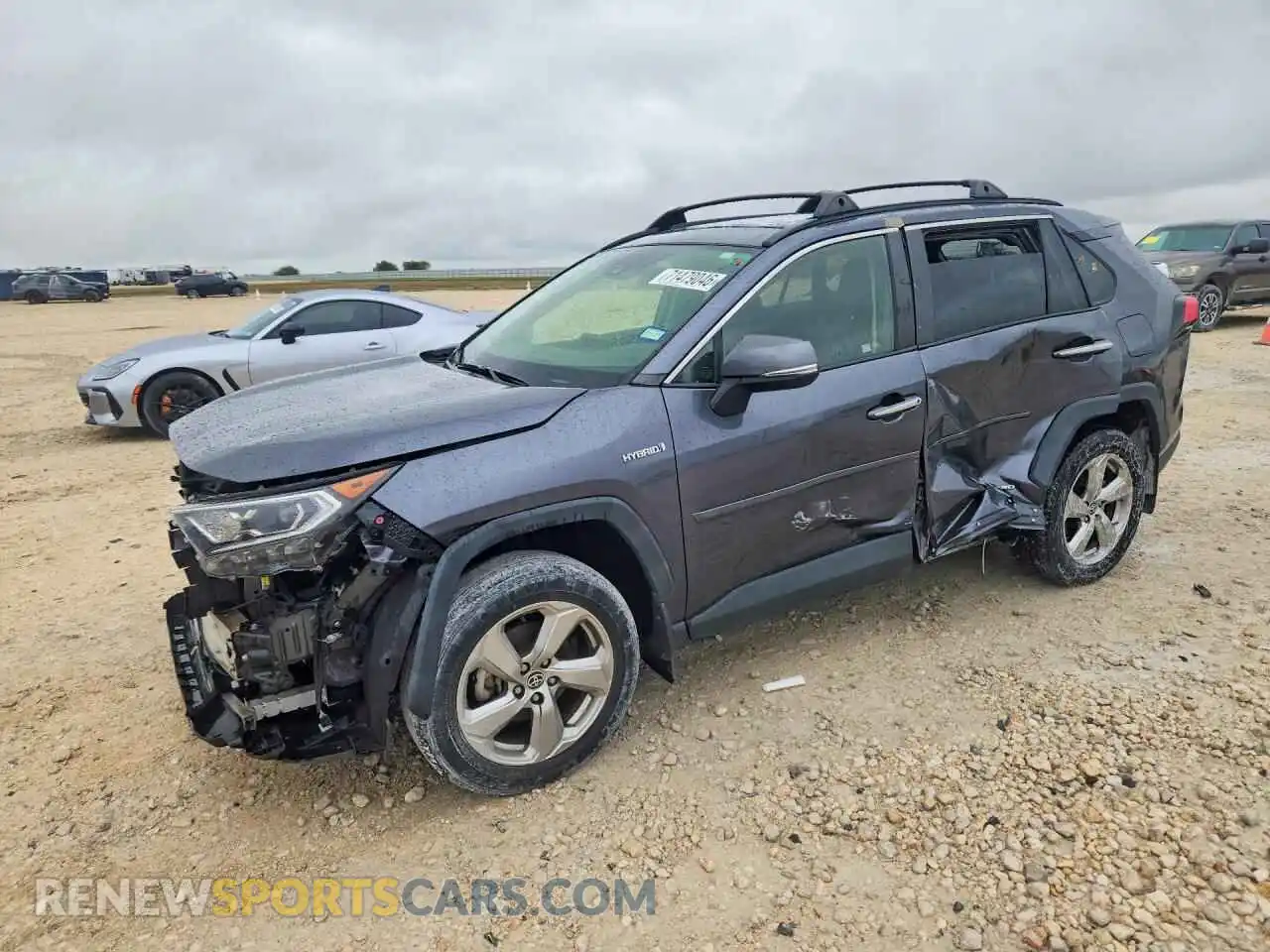 1 Photograph of a damaged car JTMD6RFV5MD045392 TOYOTA RAV4 2021