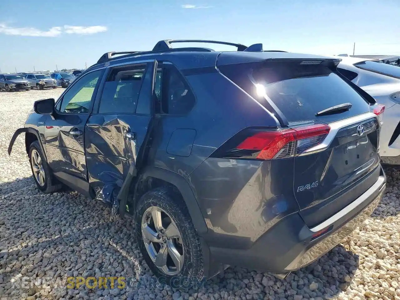 2 Photograph of a damaged car JTMD6RFV5MD045392 TOYOTA RAV4 2021