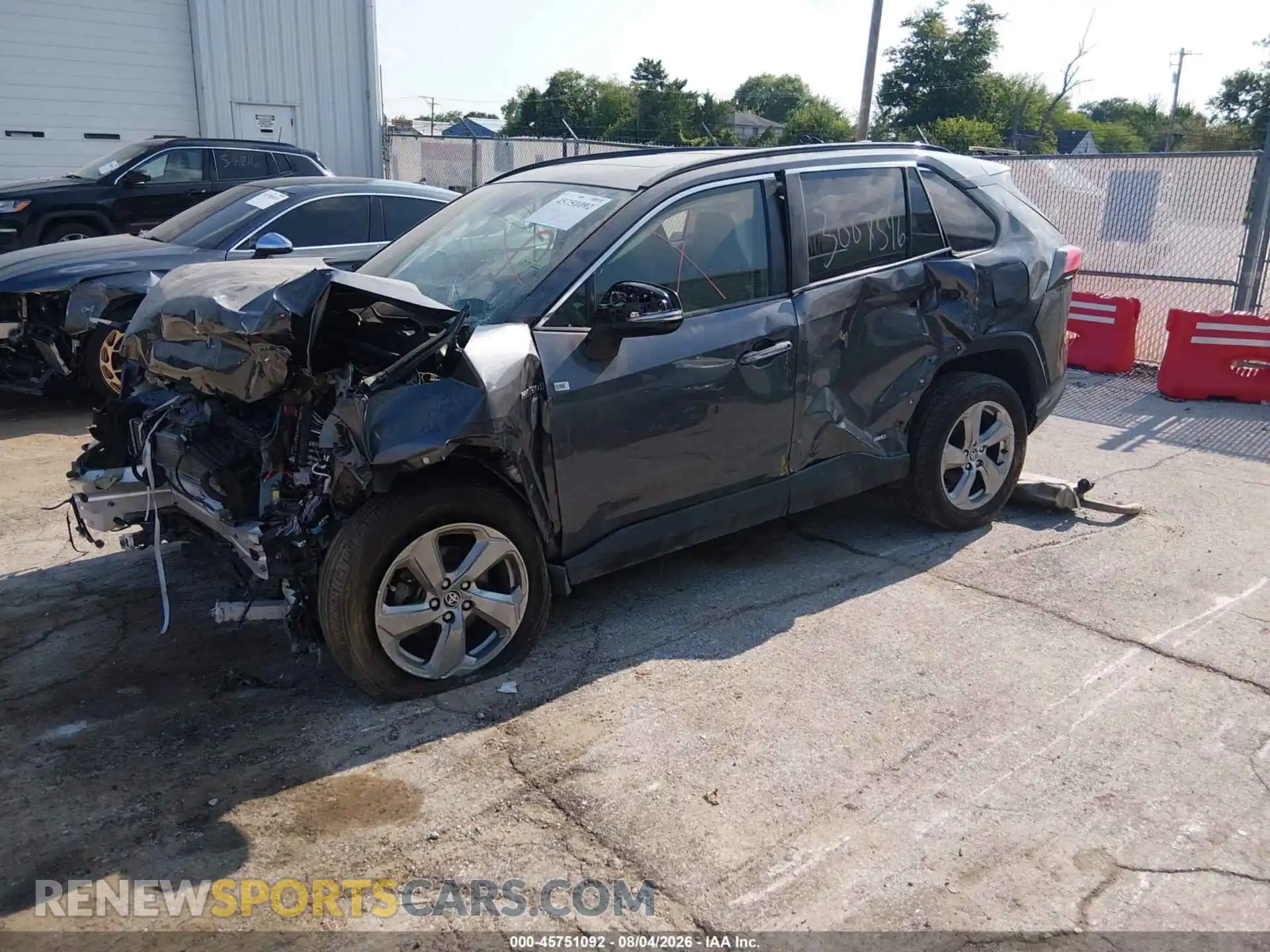 2 Photograph of a damaged car JTMD6RFV7MD034569 TOYOTA RAV4 2021