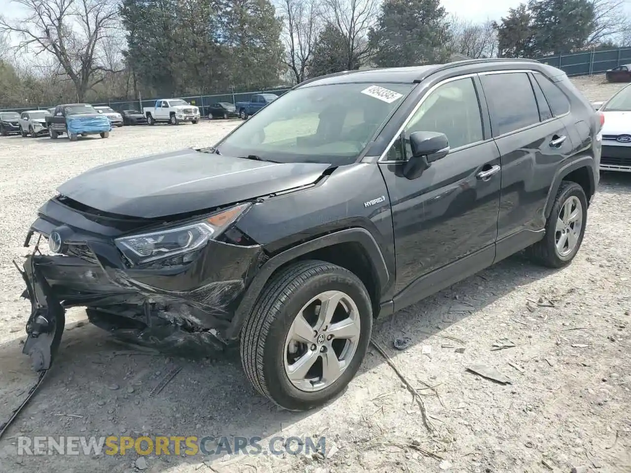 1 Photograph of a damaged car JTMD6RFV7MD040422 TOYOTA RAV4 2021