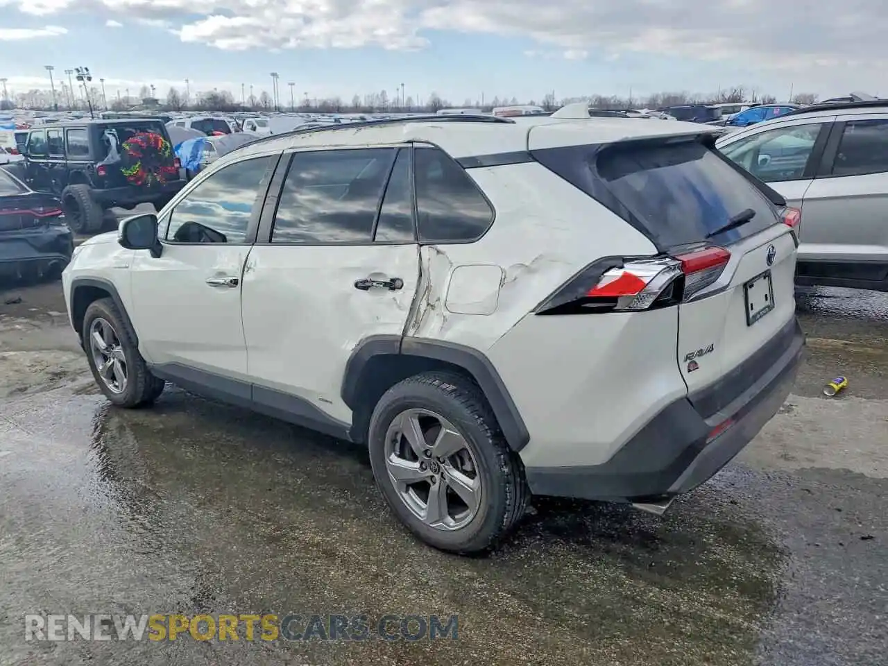 2 Photograph of a damaged car JTMD6RFV7MD506978 TOYOTA RAV4 2021