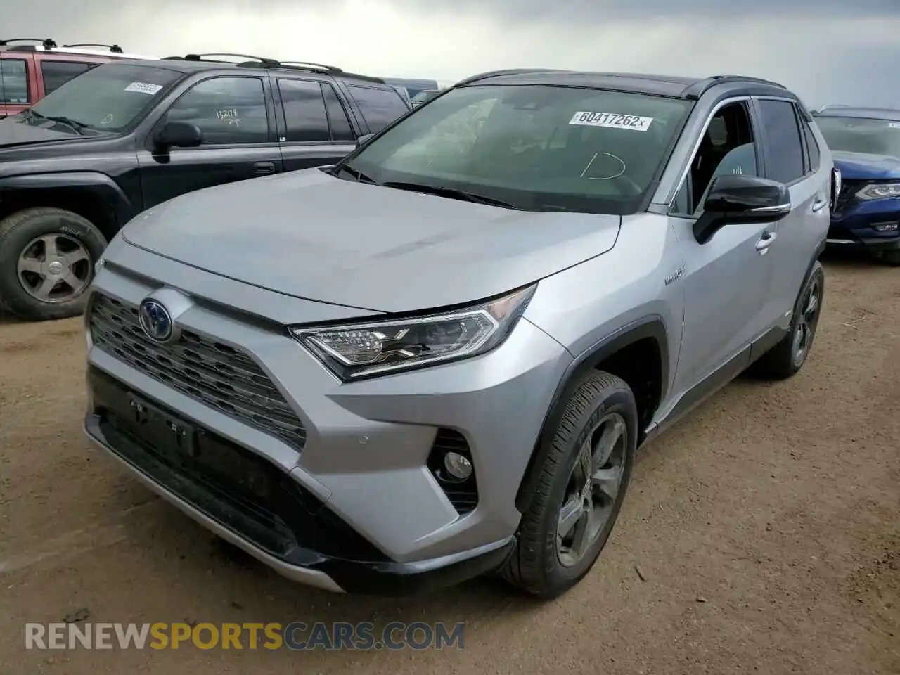 2 Photograph of a damaged car JTME6RFV0MD517017 TOYOTA RAV4 2021