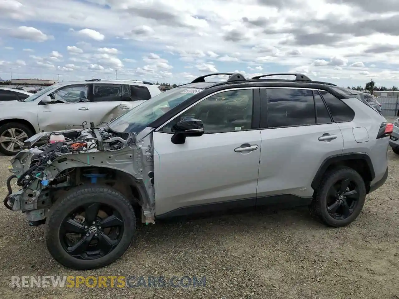 1 Photograph of a damaged car JTME6RFV1MD515616 TOYOTA RAV4 2021