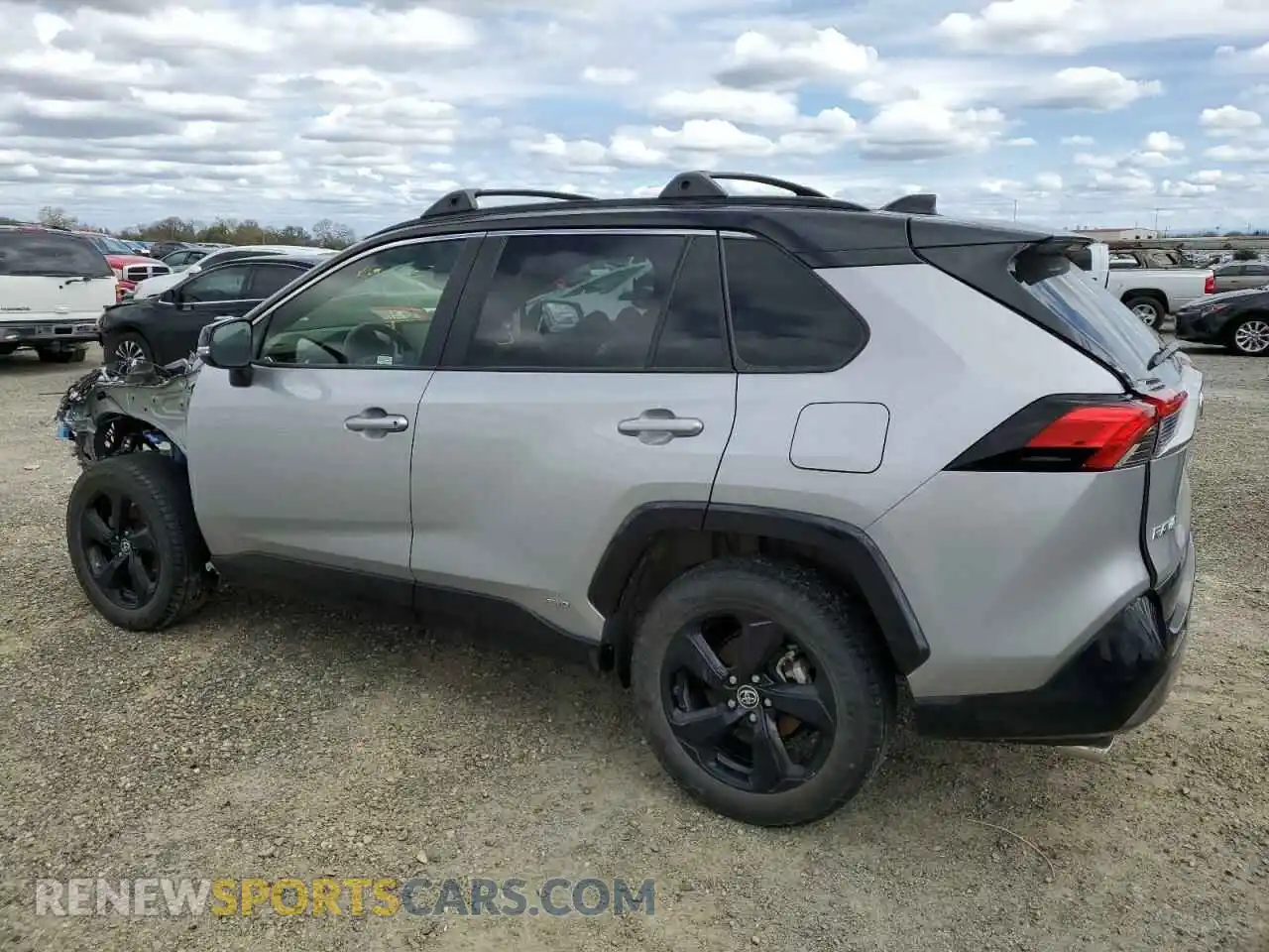 2 Photograph of a damaged car JTME6RFV1MD515616 TOYOTA RAV4 2021