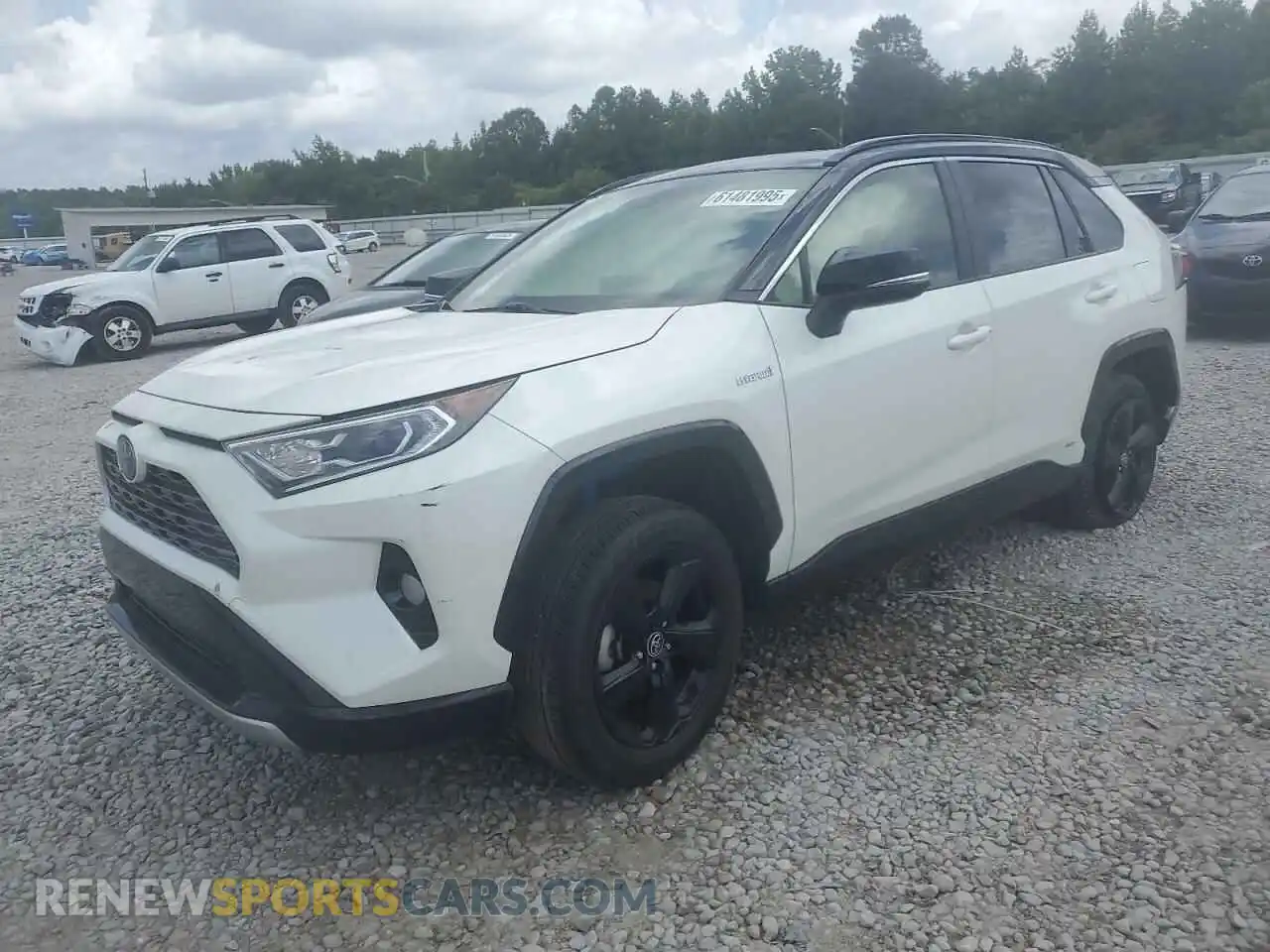 1 Photograph of a damaged car JTME6RFV1MJ012296 TOYOTA RAV4 2021