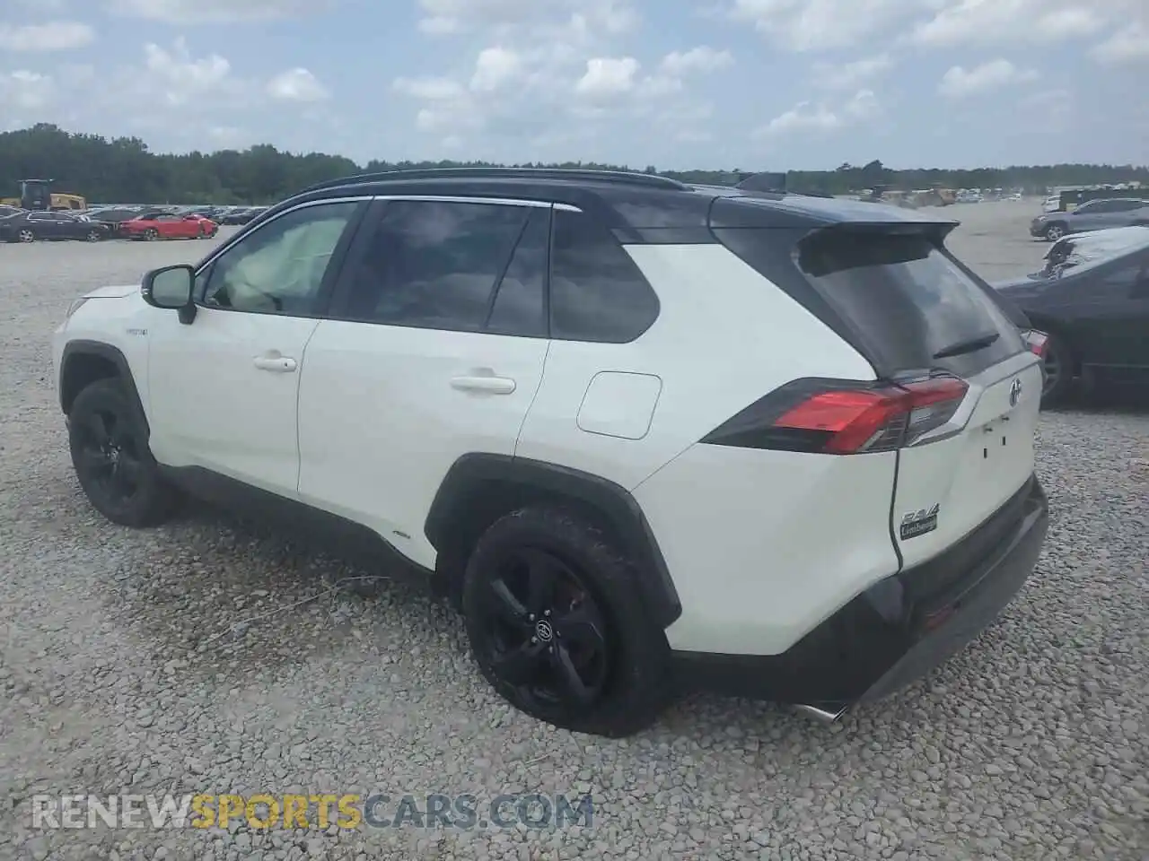 2 Photograph of a damaged car JTME6RFV1MJ012296 TOYOTA RAV4 2021