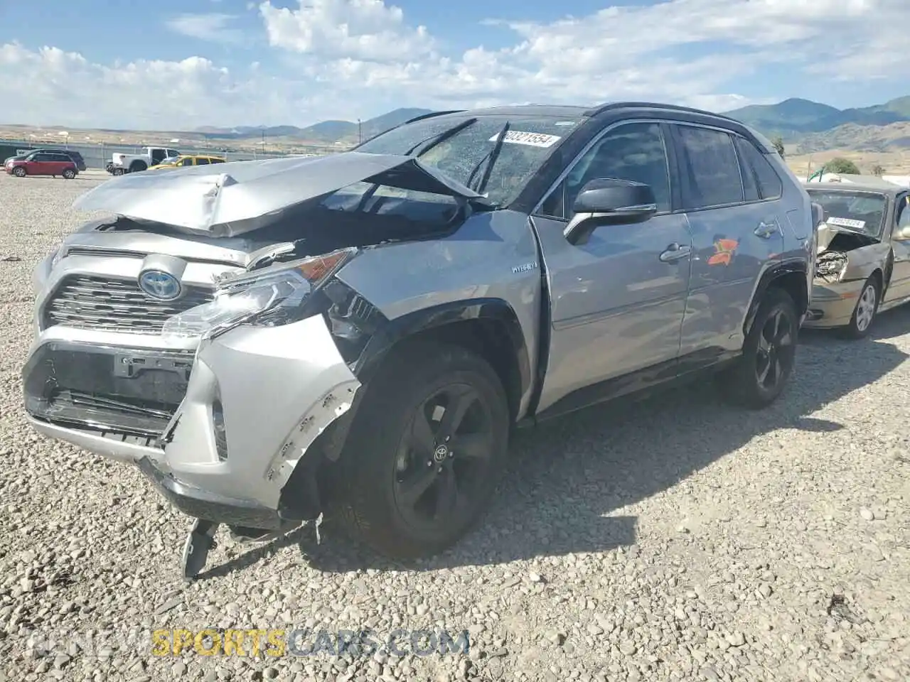 1 Photograph of a damaged car JTME6RFV3MD514208 TOYOTA RAV4 2021