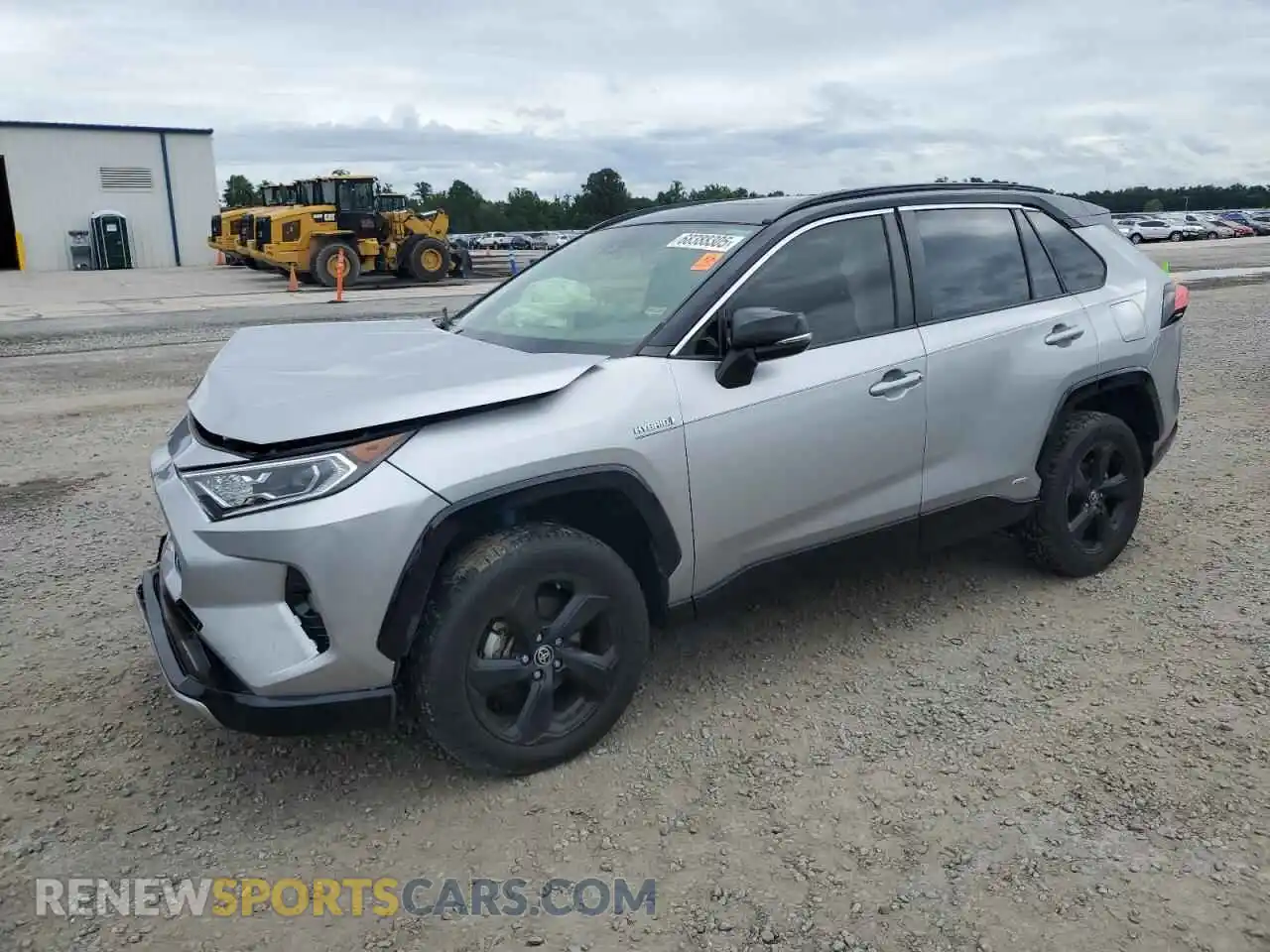 1 Photograph of a damaged car JTME6RFV4MJ009733 TOYOTA RAV4 2021