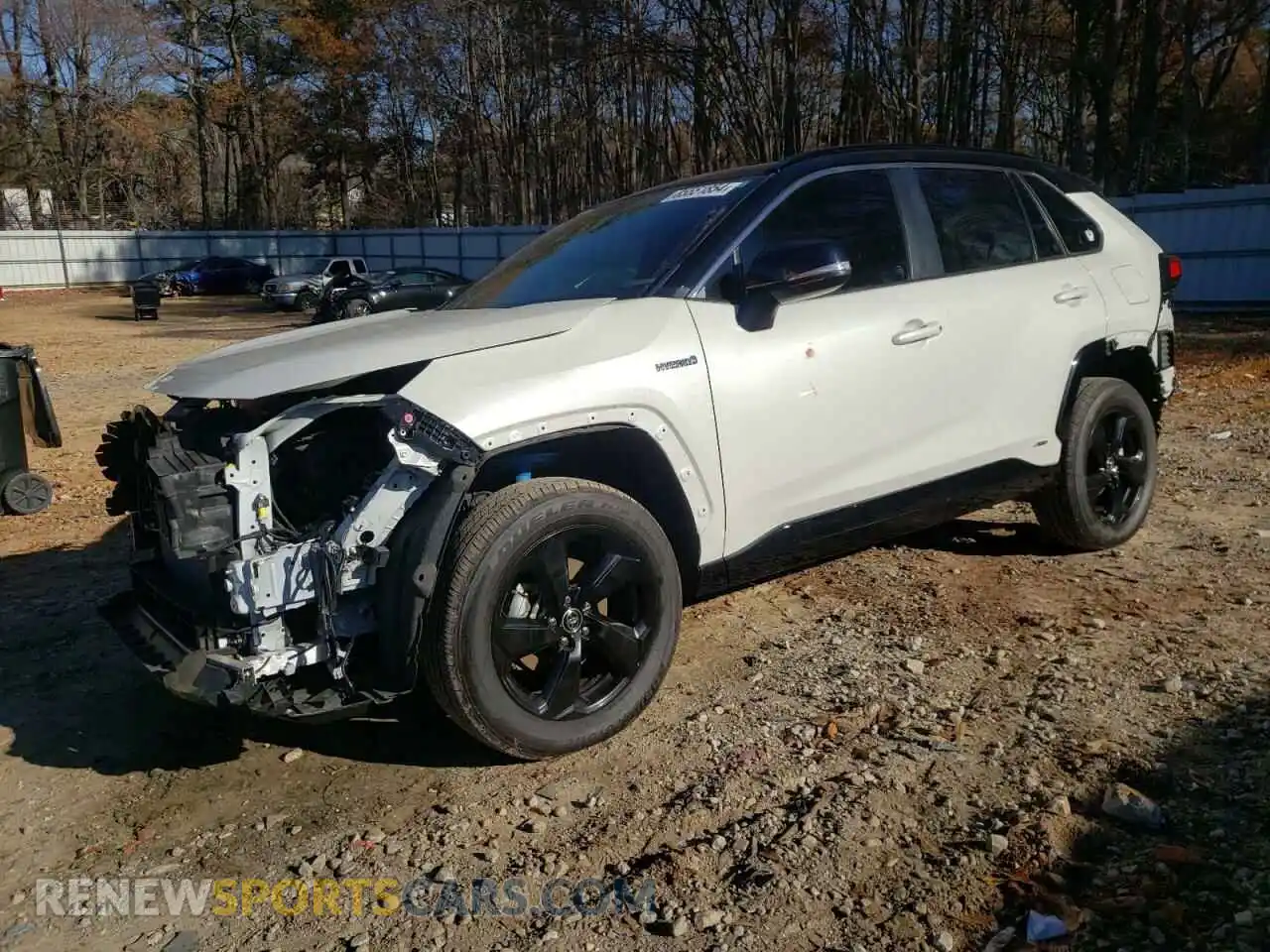1 Photograph of a damaged car JTME6RFV8MD515984 TOYOTA RAV4 2021